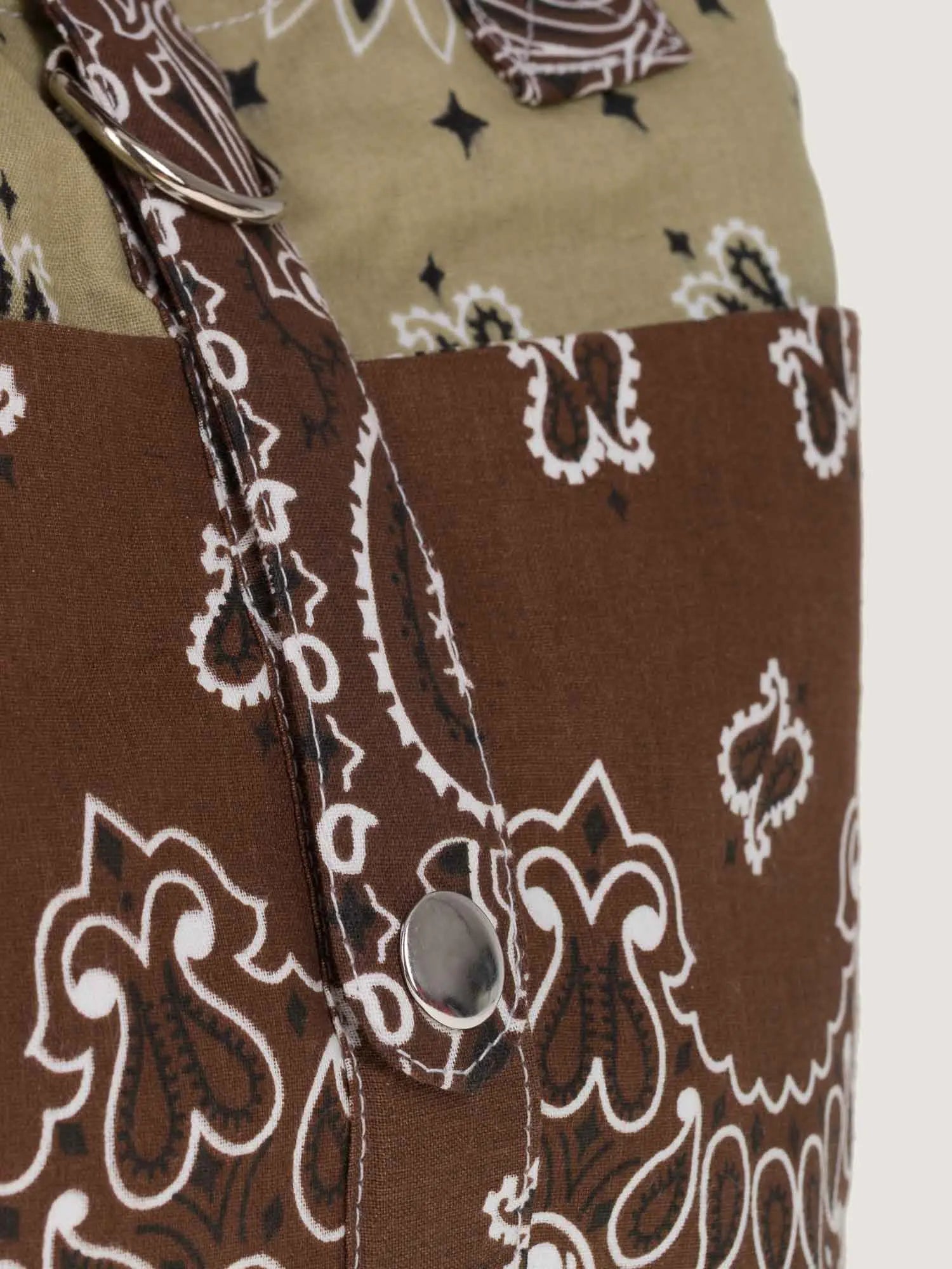 Jolie Pocket Bag - Brown / Beige