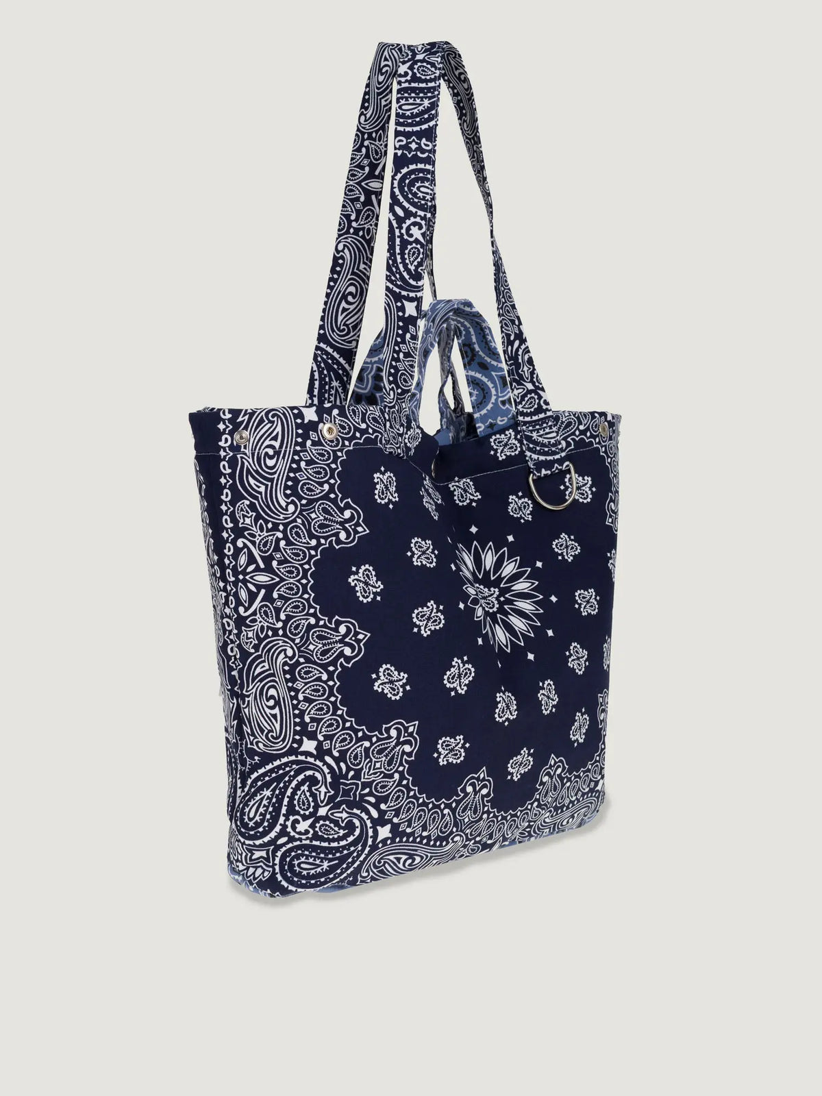 Maxi Tote Bag - Navy / Chambray