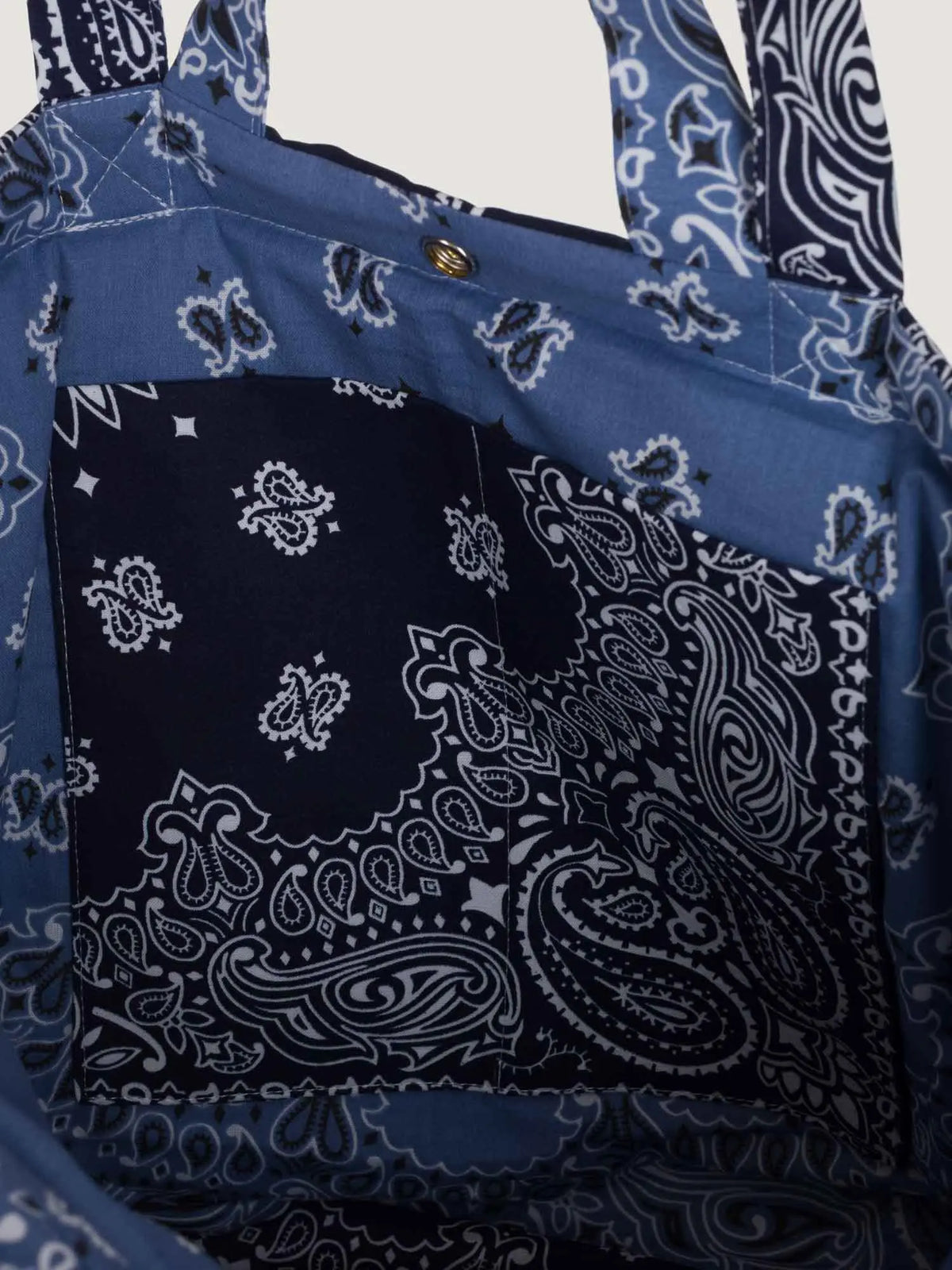 Maxi Tote Bag - Navy / Chambray