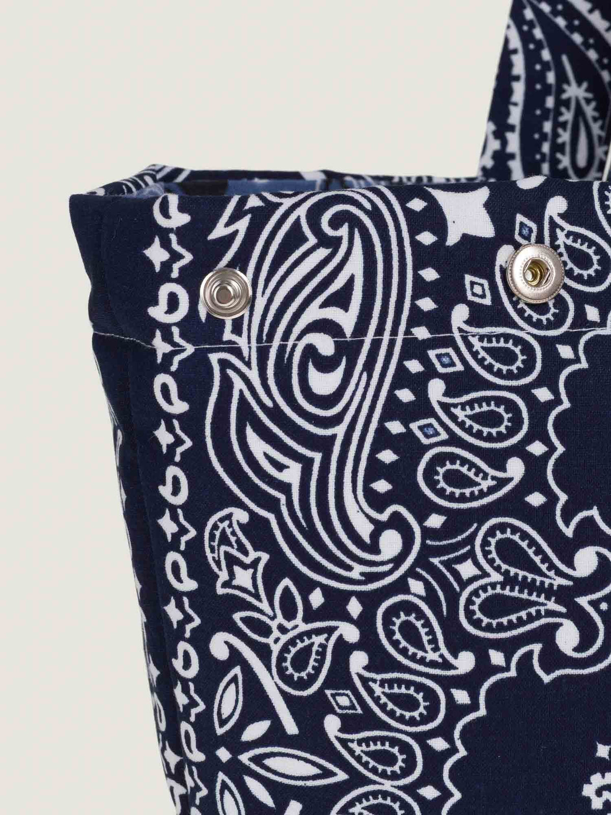 Maxi Tote Bag - Navy / Chambray