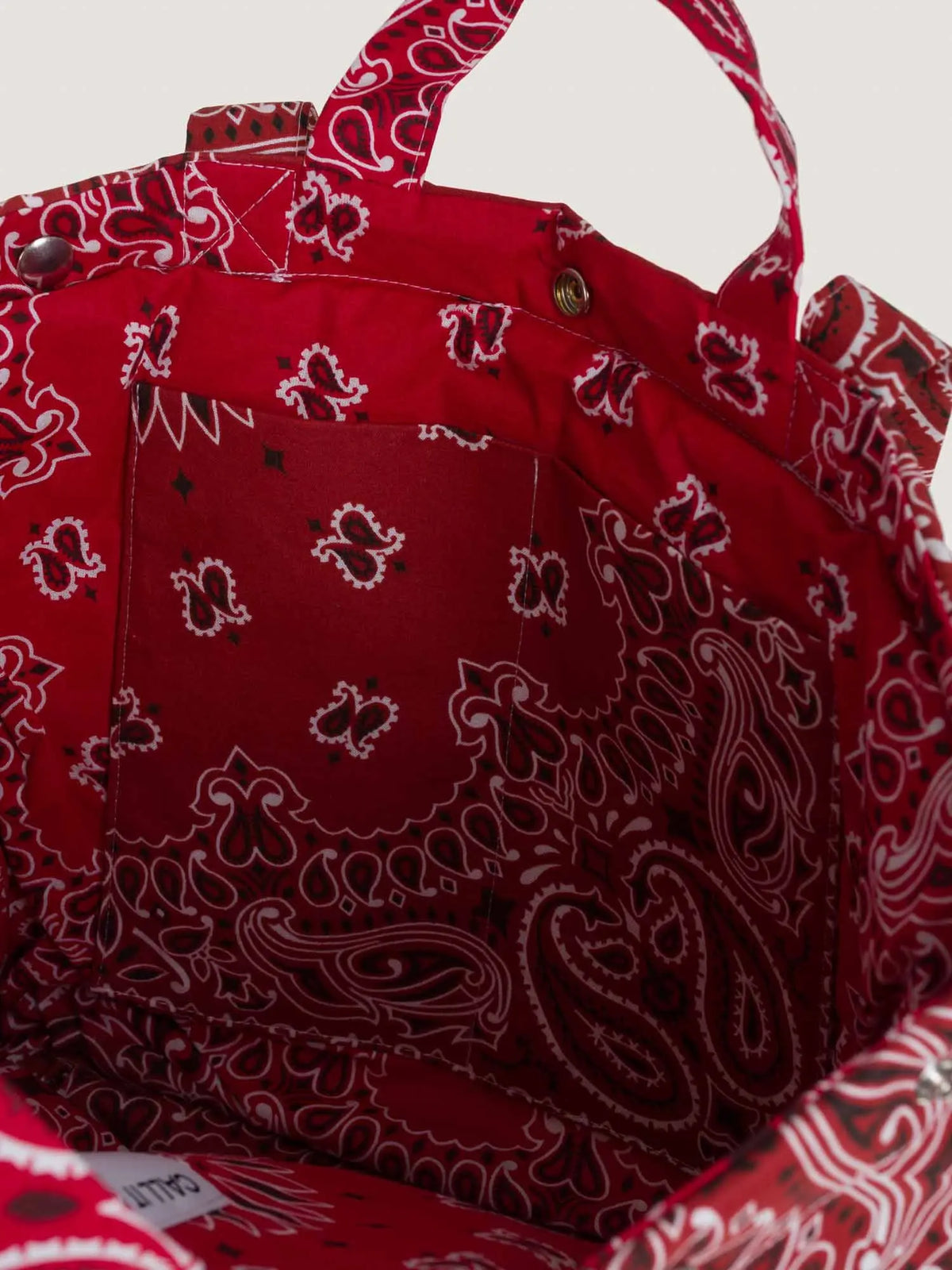 Maxi Tote Bag - Vintage Red / Real Red
