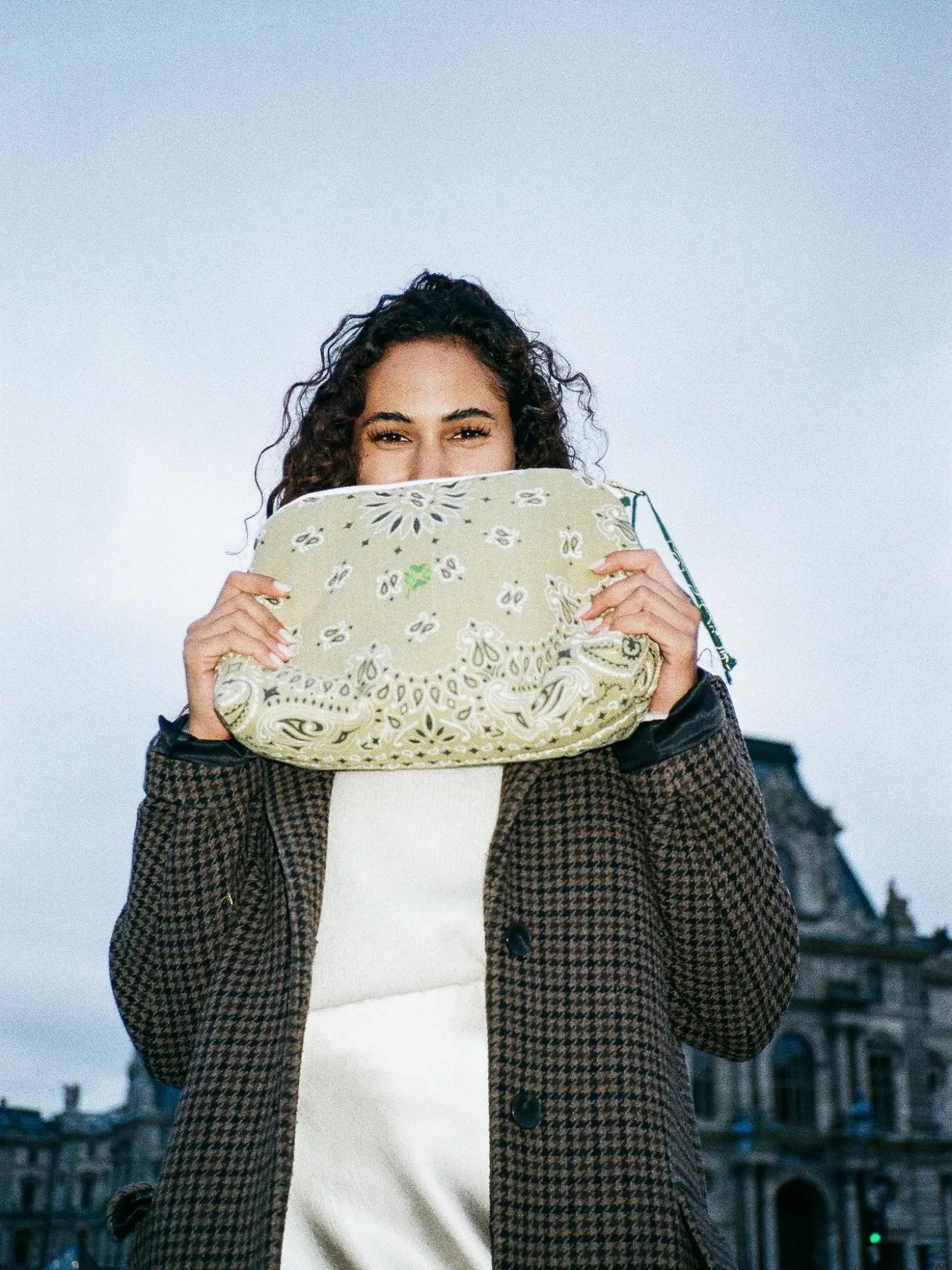 Toiletry Bag - CLOVER - Beige / Week-end Green