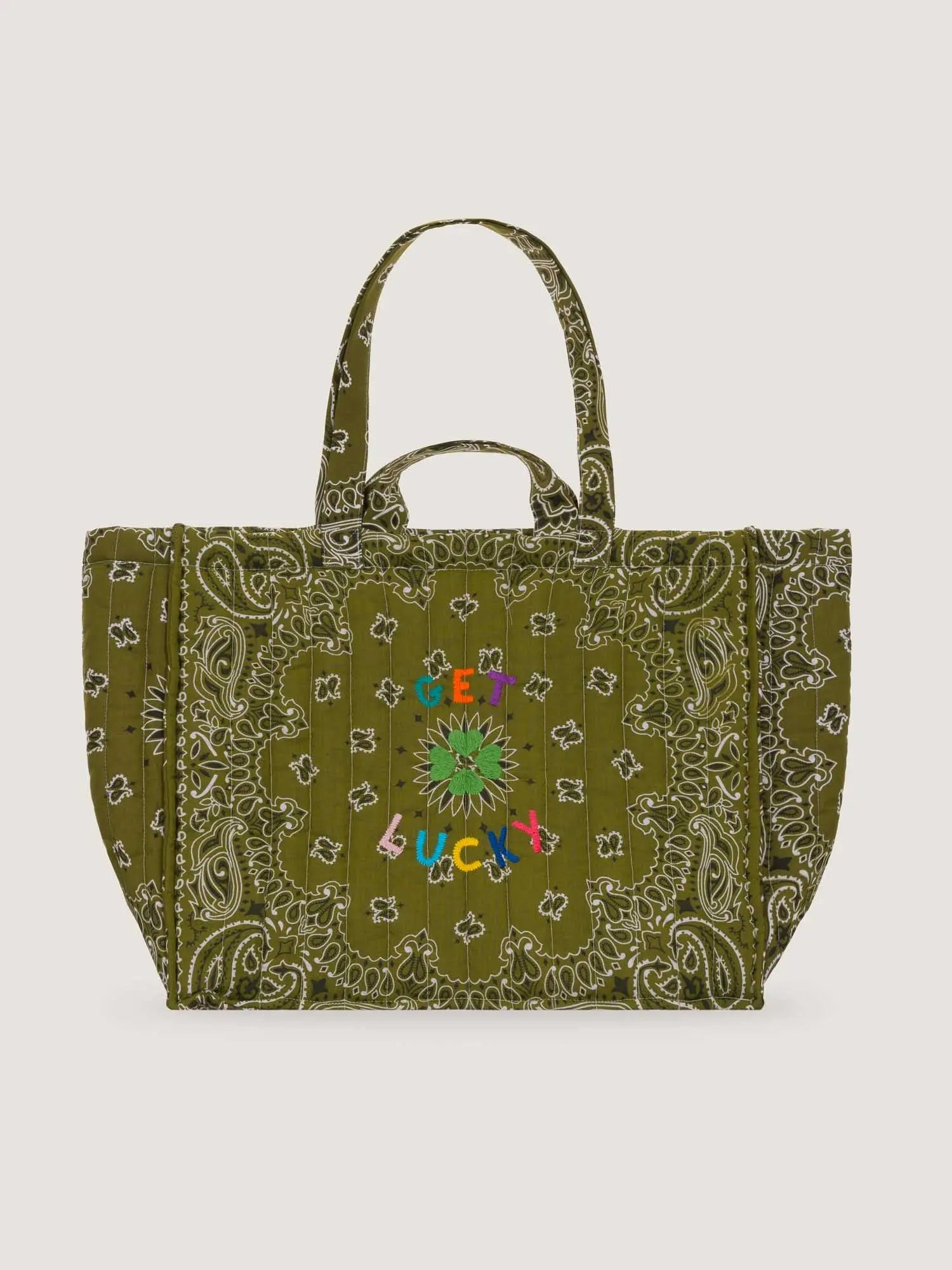 Maxi Cabas Matelassé - GET LUCKY - All Bronze