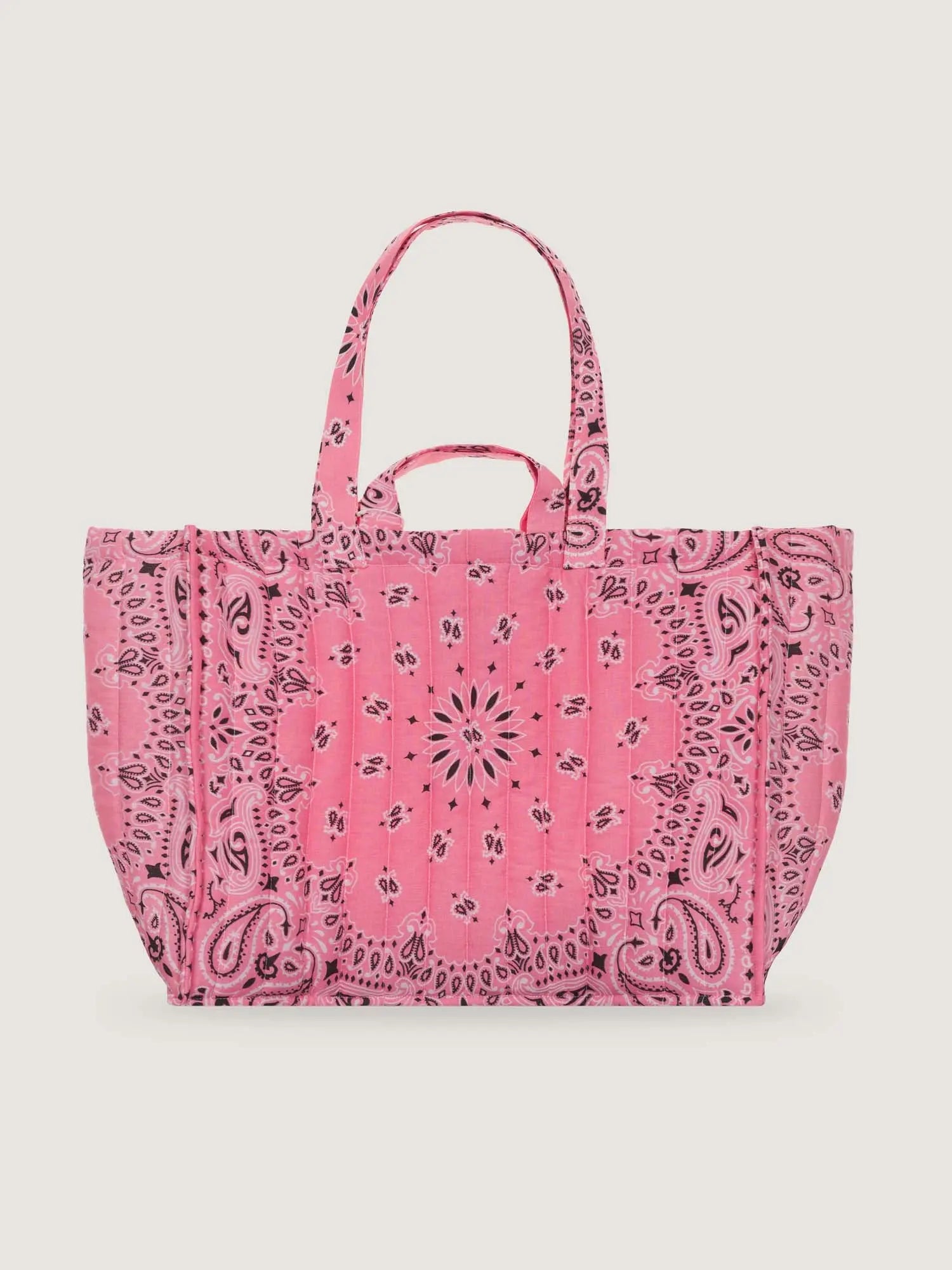 Maxi Cabas Matelassé - LOVE - All Pale Pink