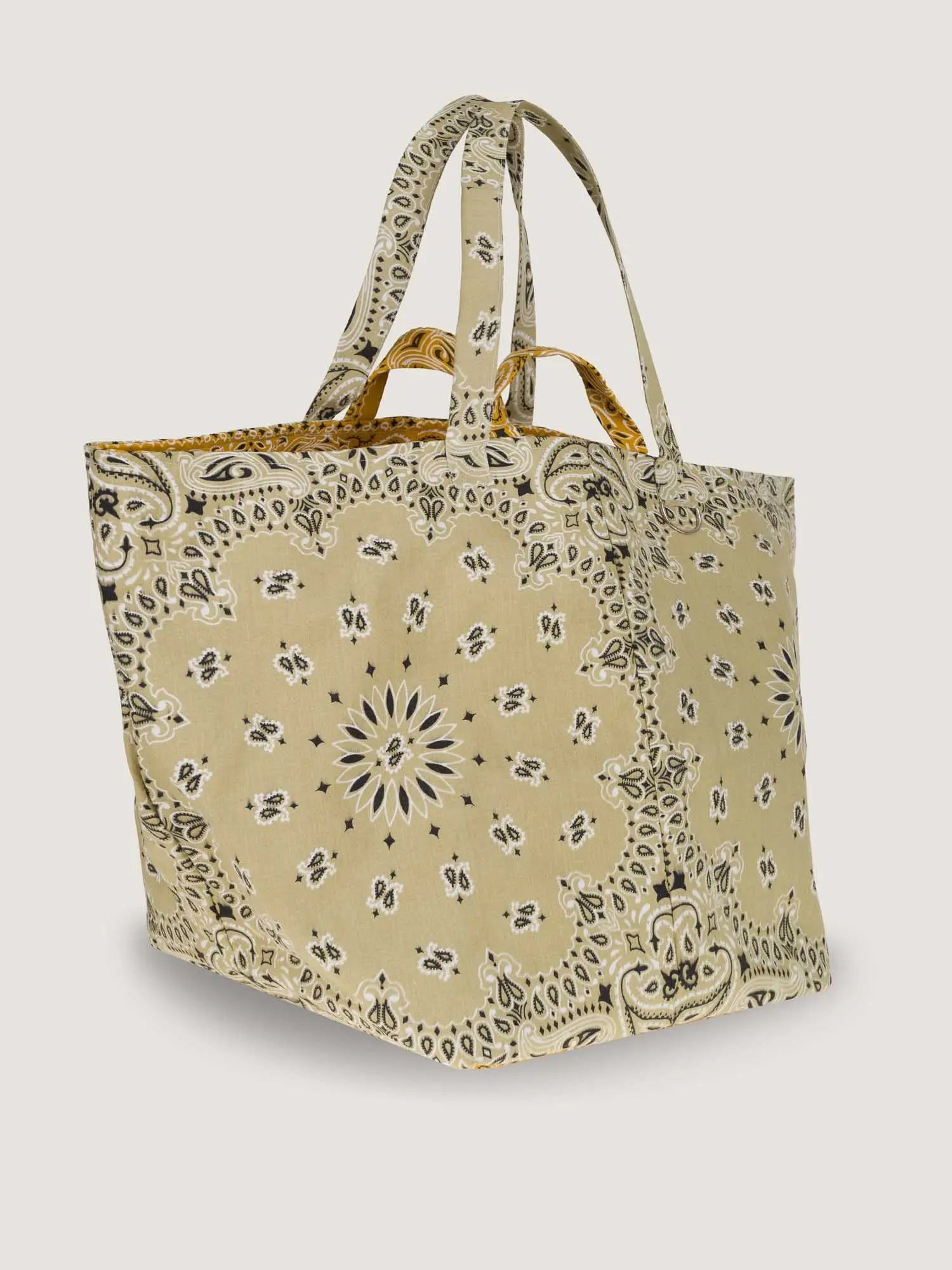 Sac Week-End - Beige / Moutarde