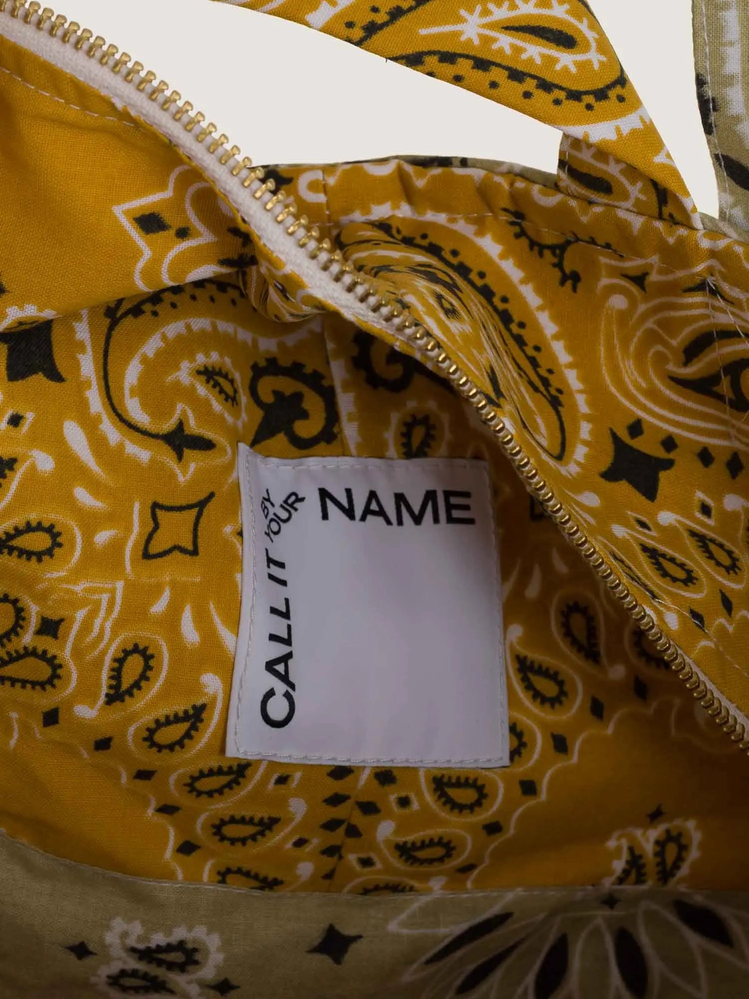 Sac Week-End - Beige / Moutarde