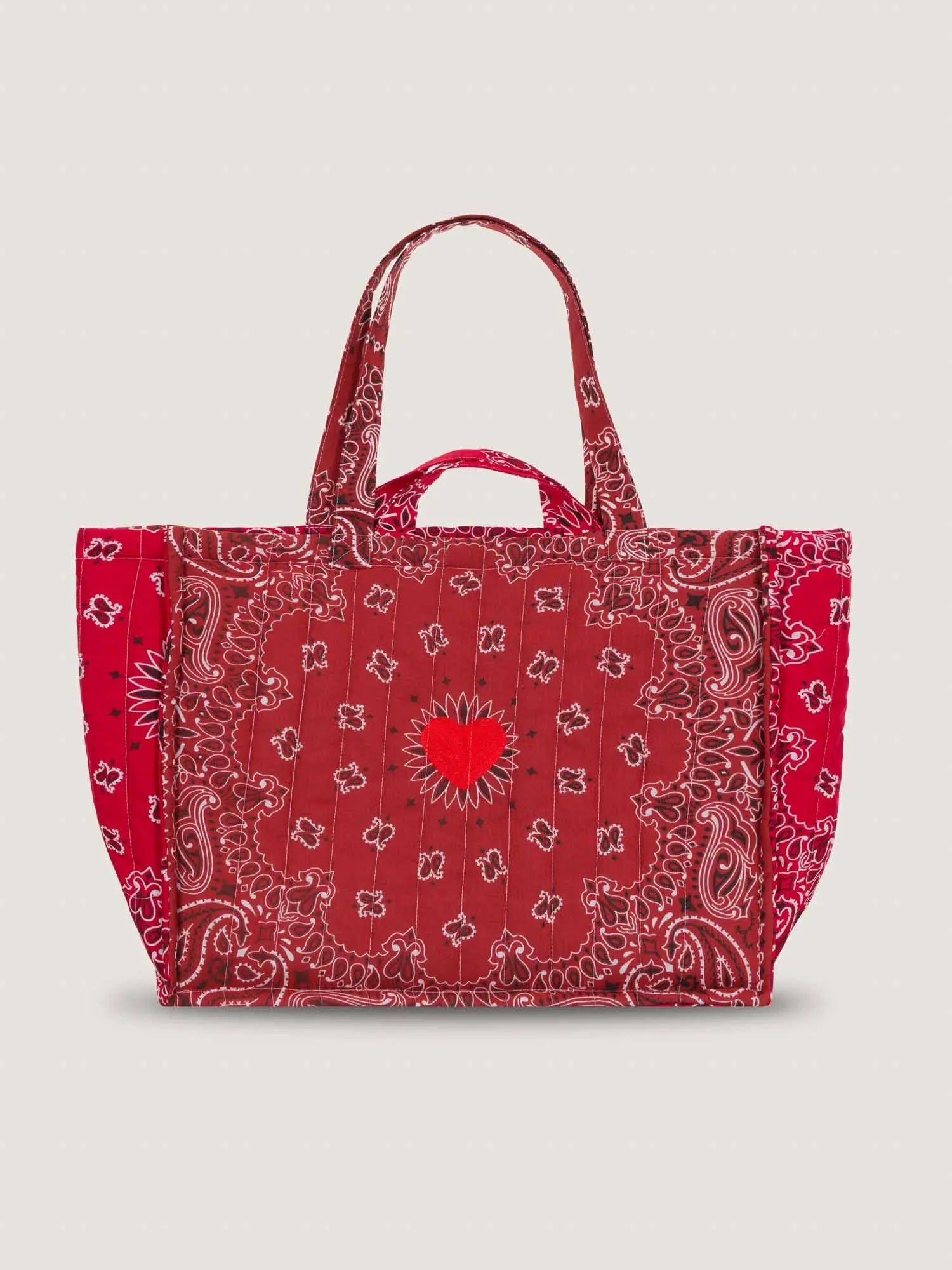 【monmin】CALL IT BY YOUR NAME バッグ 赤 Women's fabric bags: original and 100% cotton