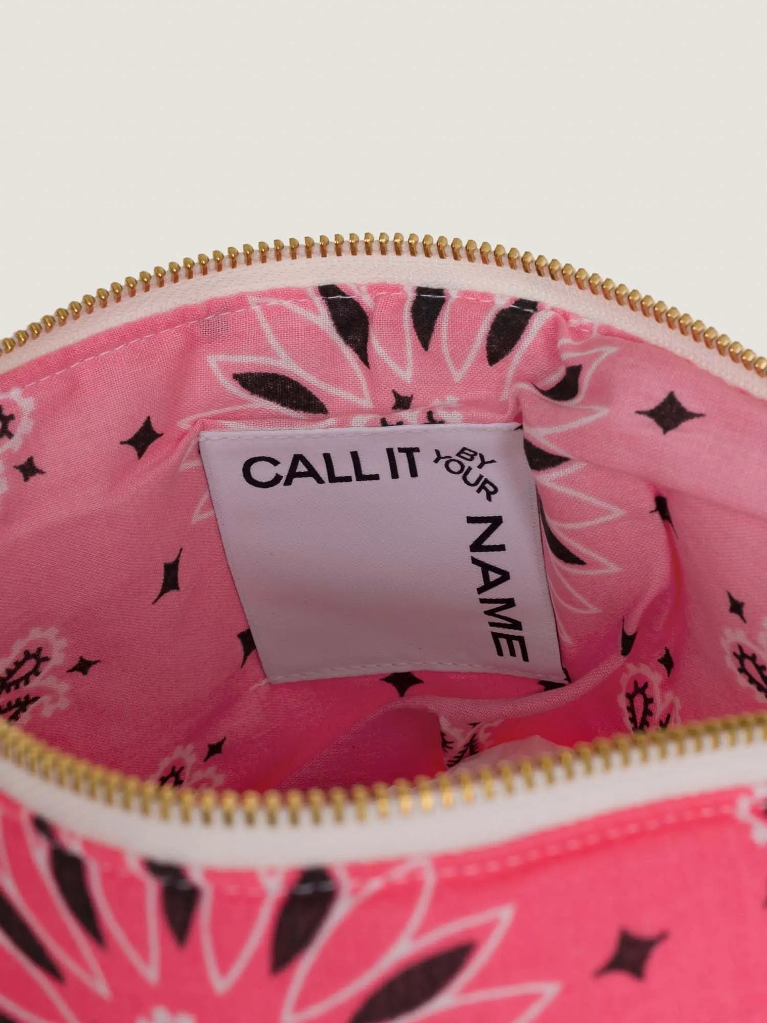 Trousse de Toilette - HAPPY FACE - Strawberry Pink / Pale Pink