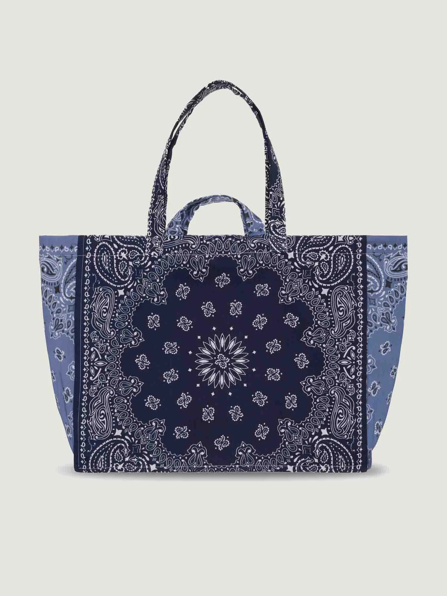 Maxi Cabas Matelassé - HOLIDAYS - Navy / Chambray