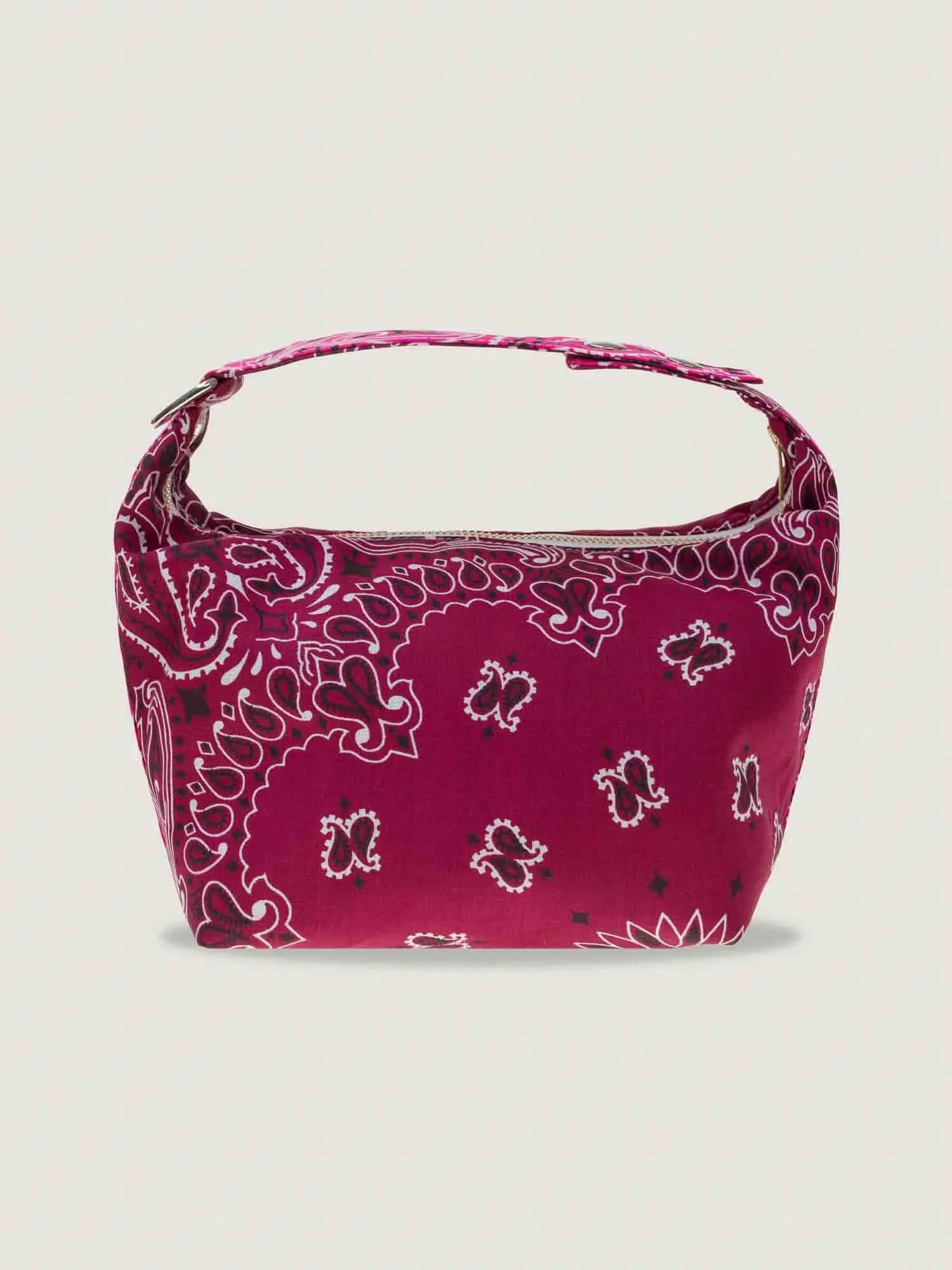 Mini Berlingot Bag - Burgundy / Fuchsia