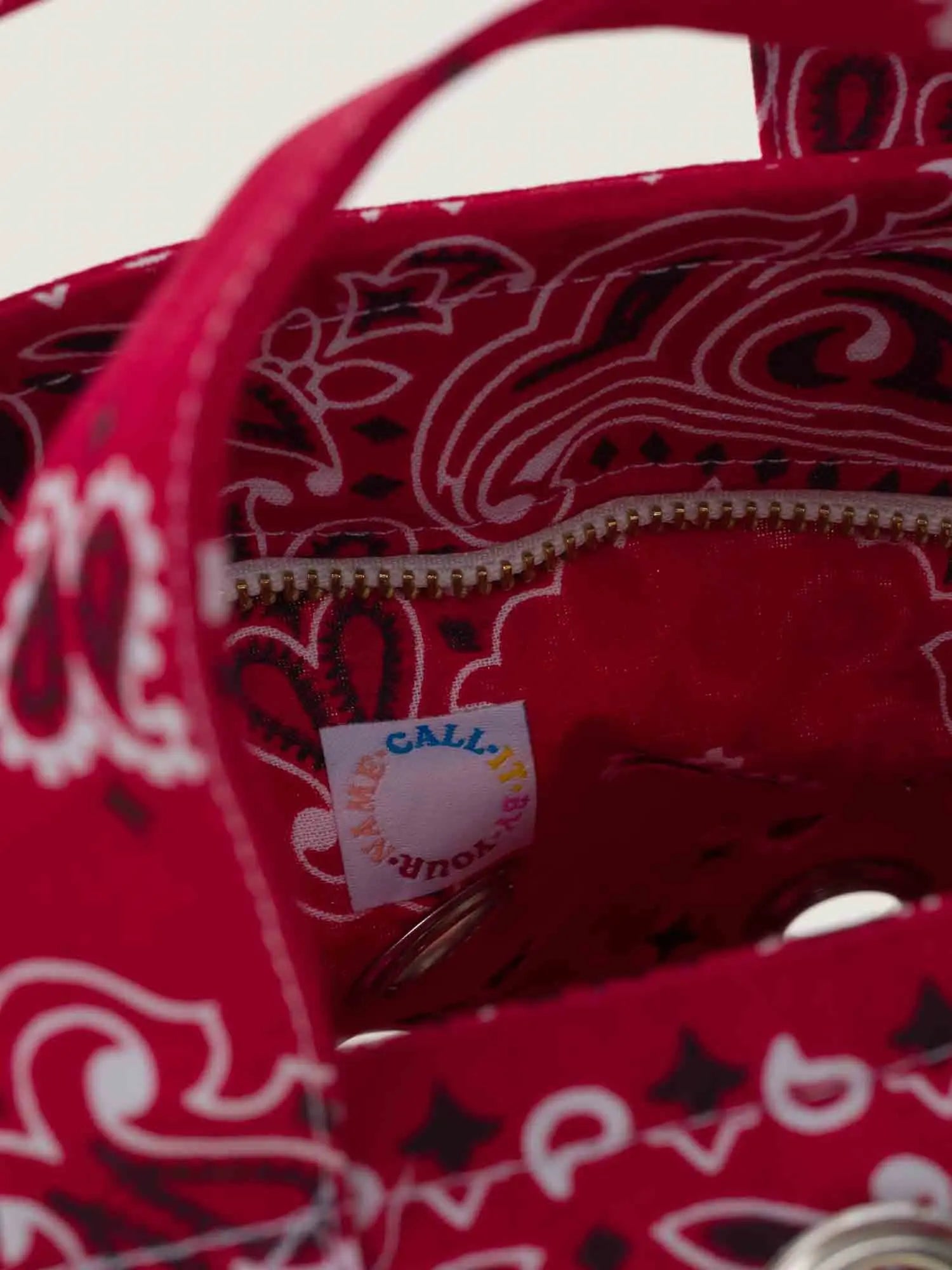 Mini Basket Œillets - All Real Red