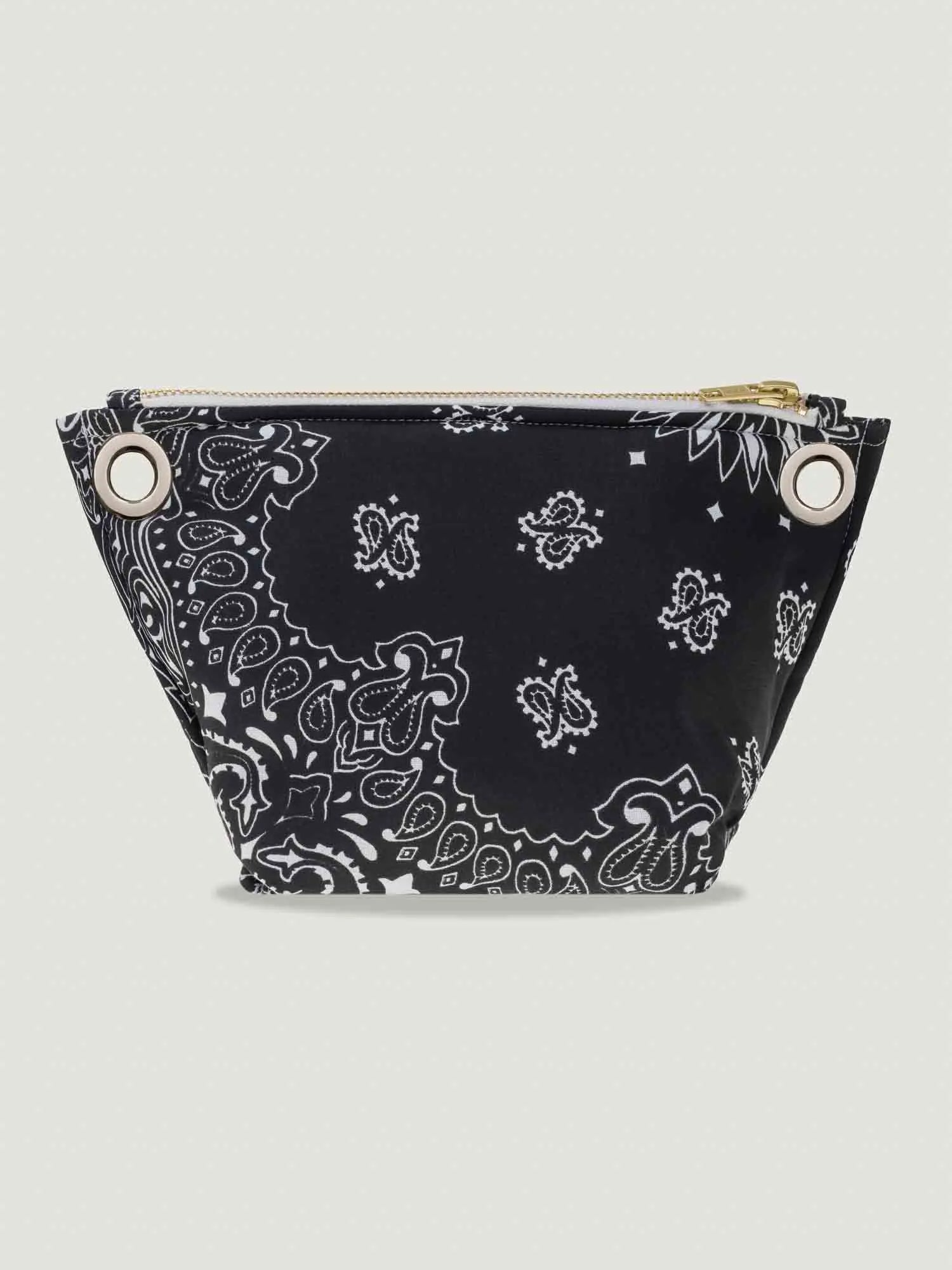 Mini Pochette Œillets - All Black