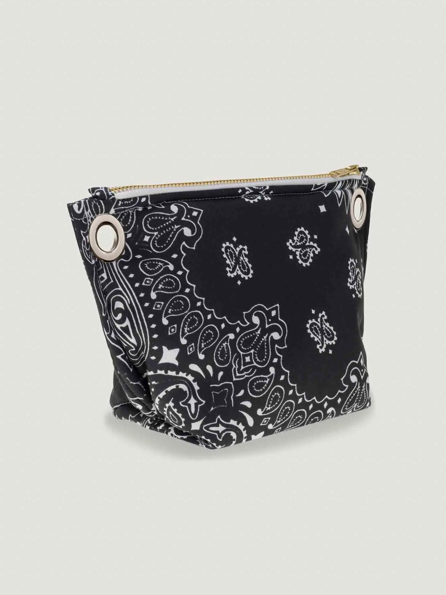 Mini Pochette Œillets - All Black