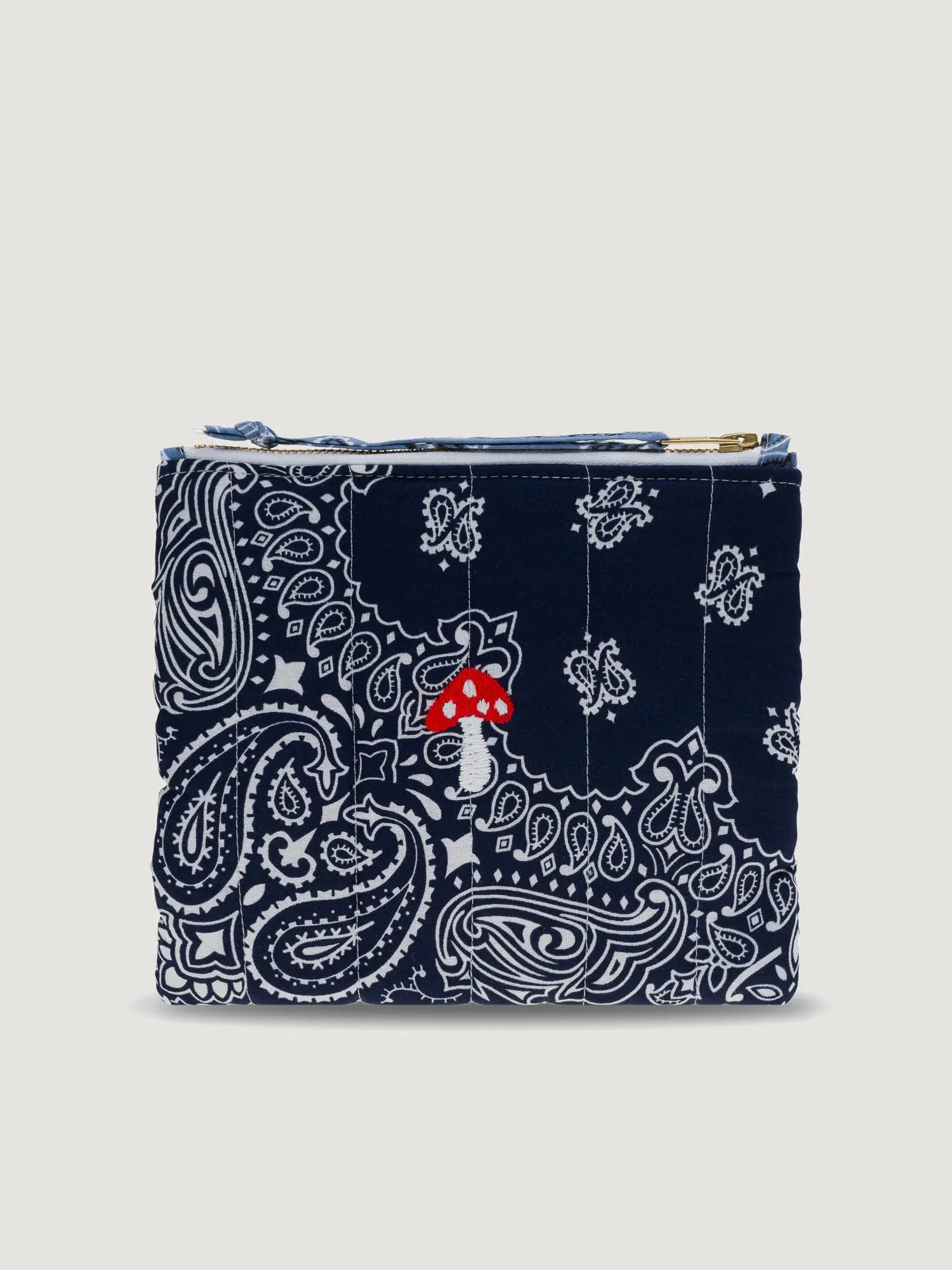 ミュージシャン The BONEZ Monogram Multi mini Pouch Women's clutches: fabric and hand-embroidered clutches
