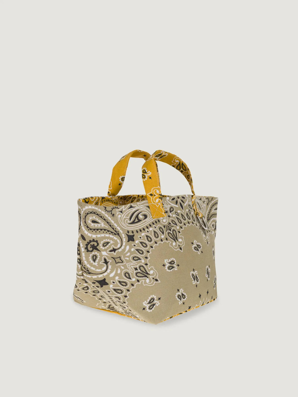 Mini Basket - Beige / Mustard