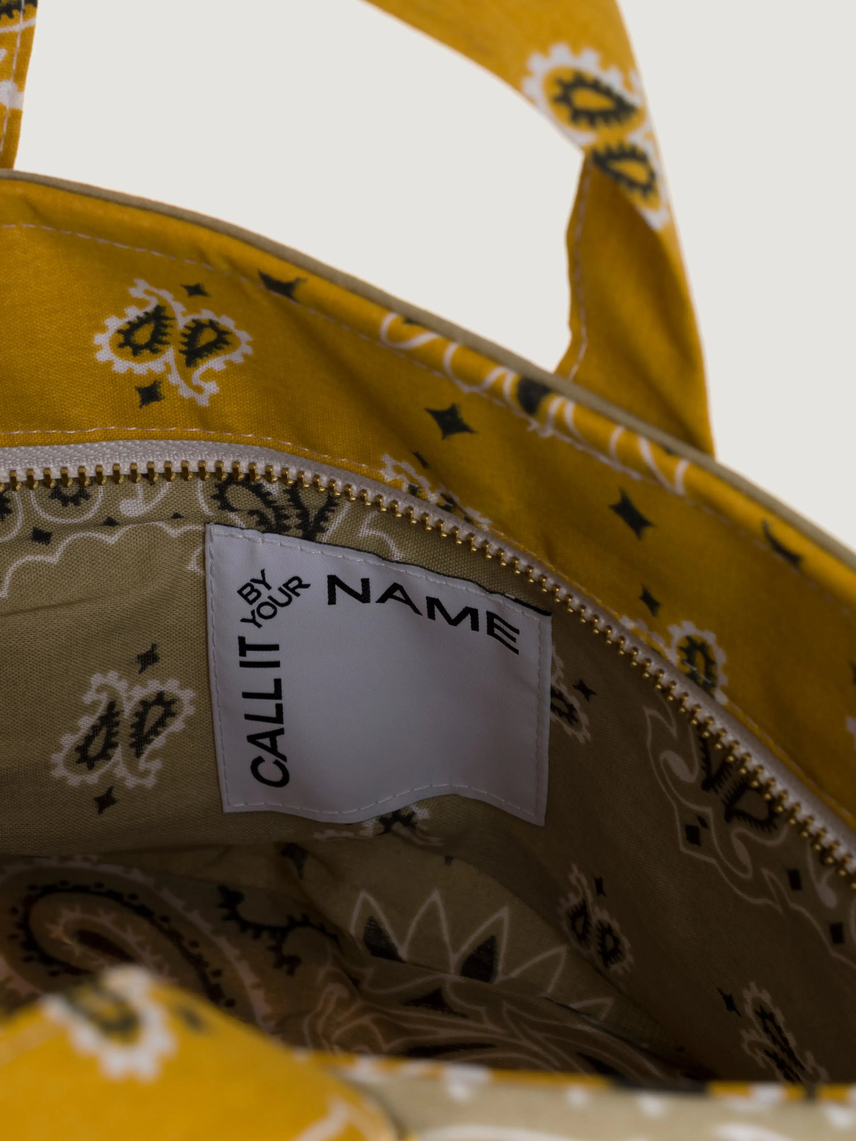 Mini Basket - Beige / Mustard