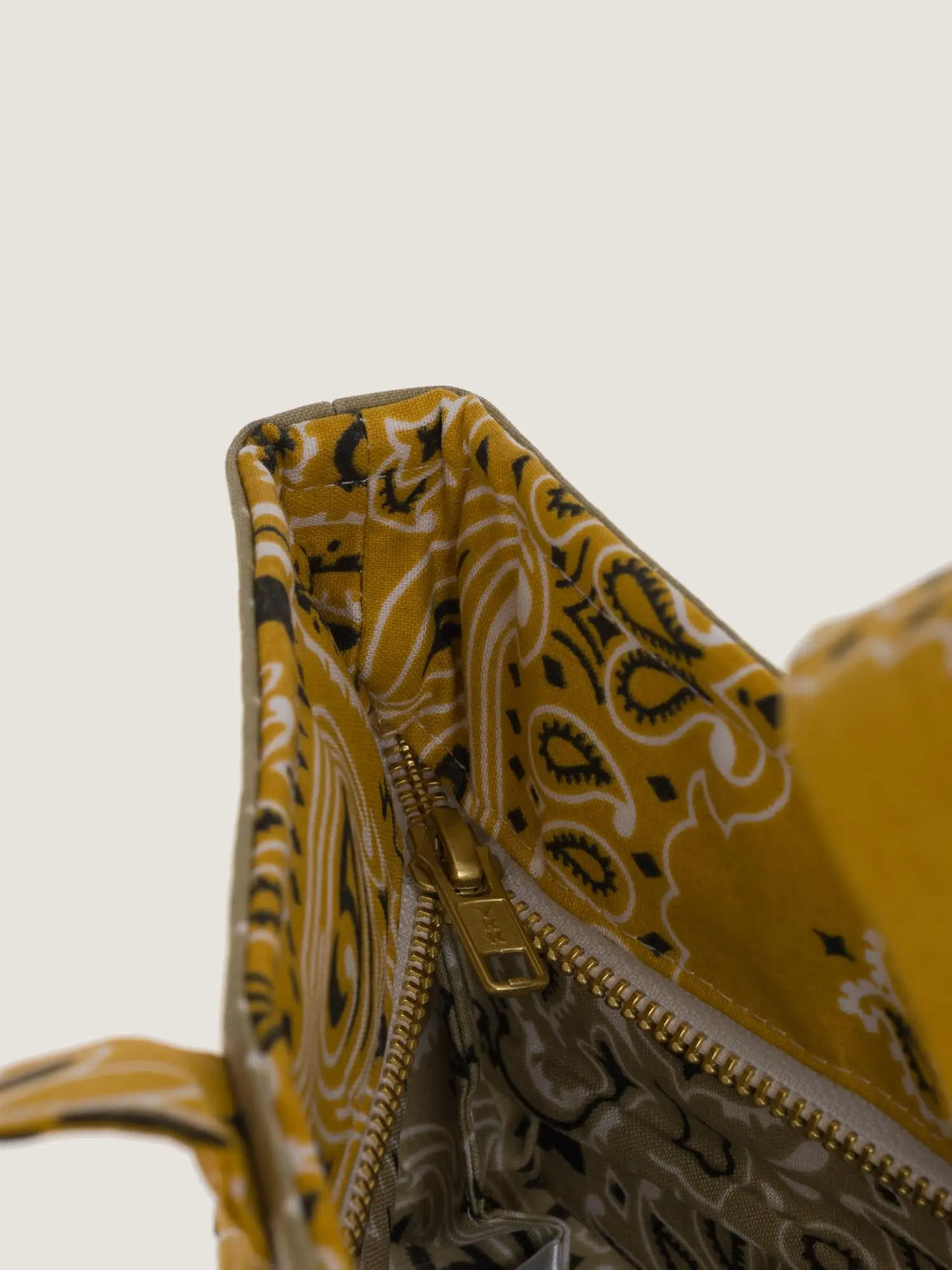 Mini Basket - Beige / Mustard