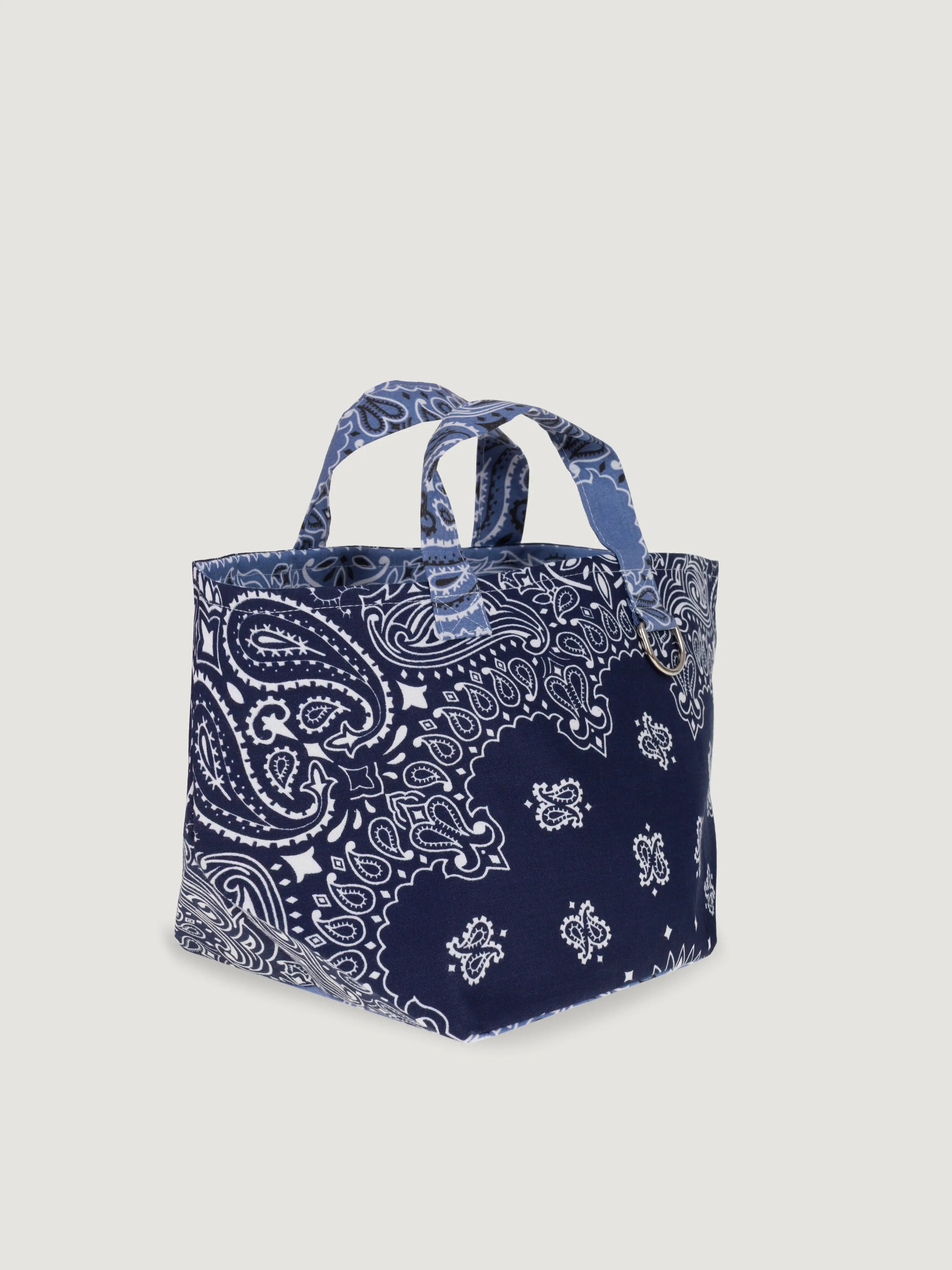 Mini Basket - Navy / Chambray