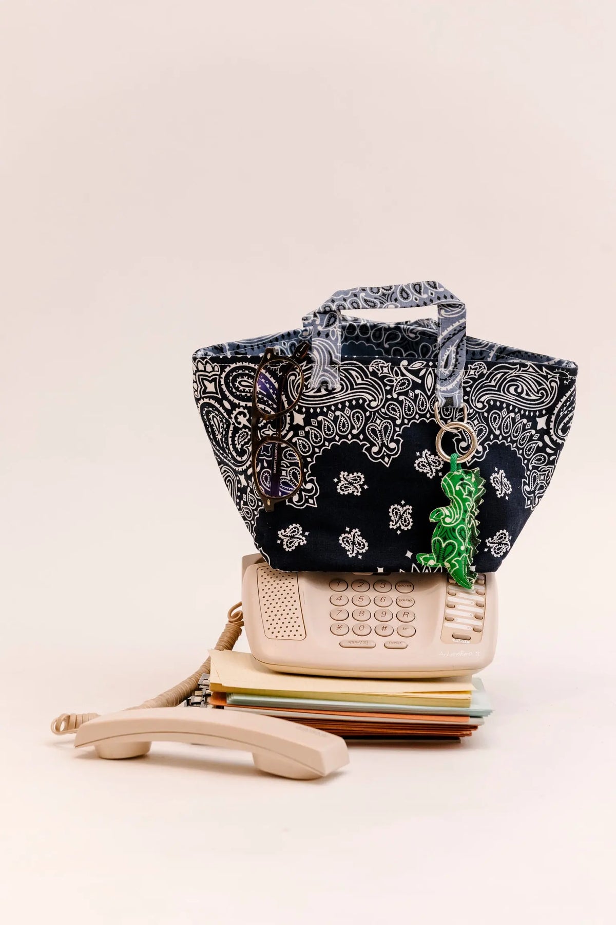 Mini Basket - Navy / Chambray