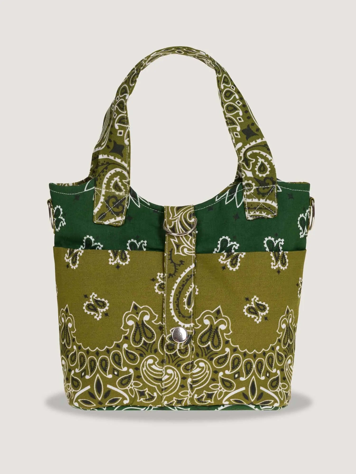 Jolie Pocket Bag - Bronze / Weekend Green