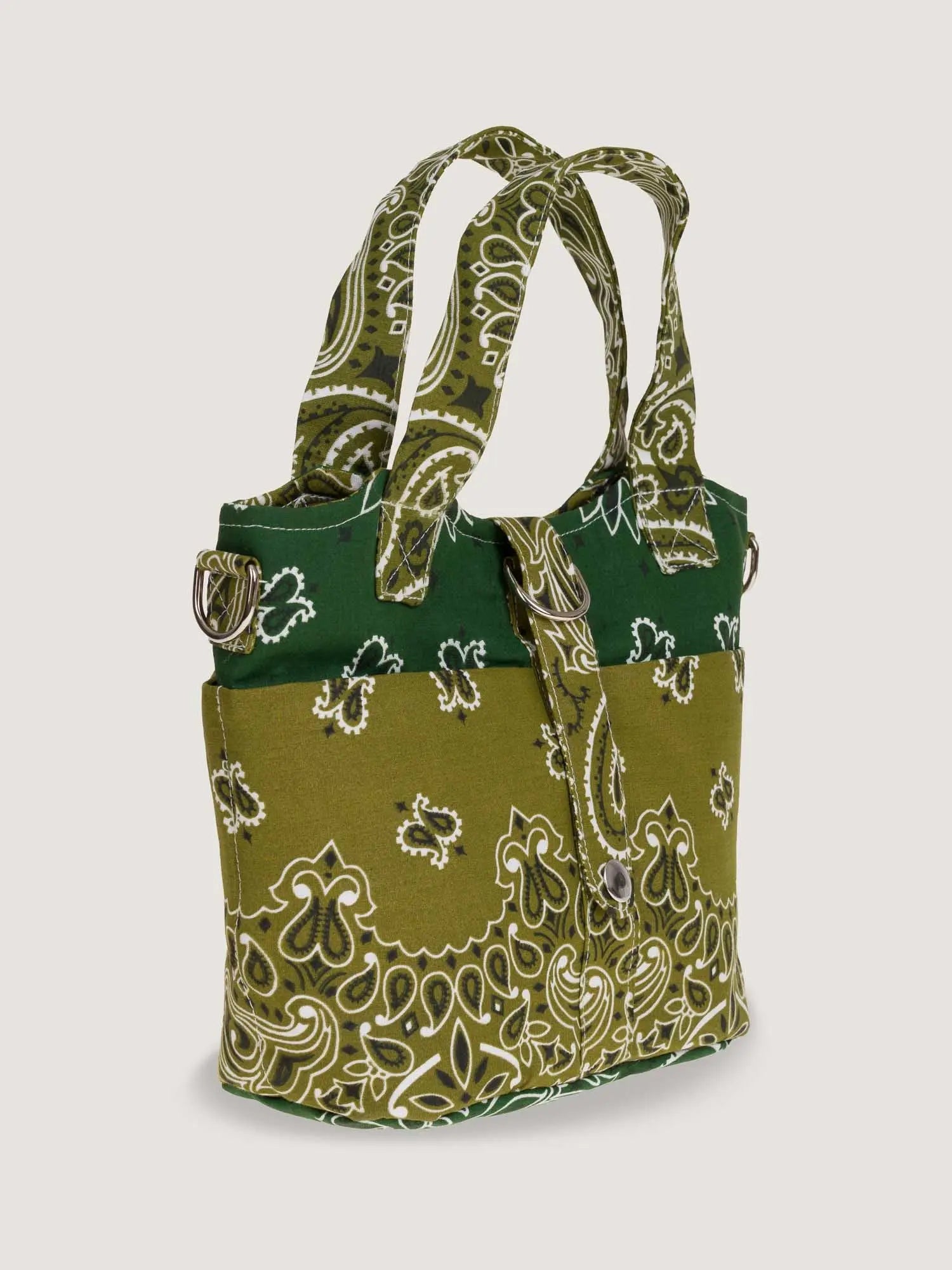 Sac Jolie Pocket -  Bronze / Vert Week-end