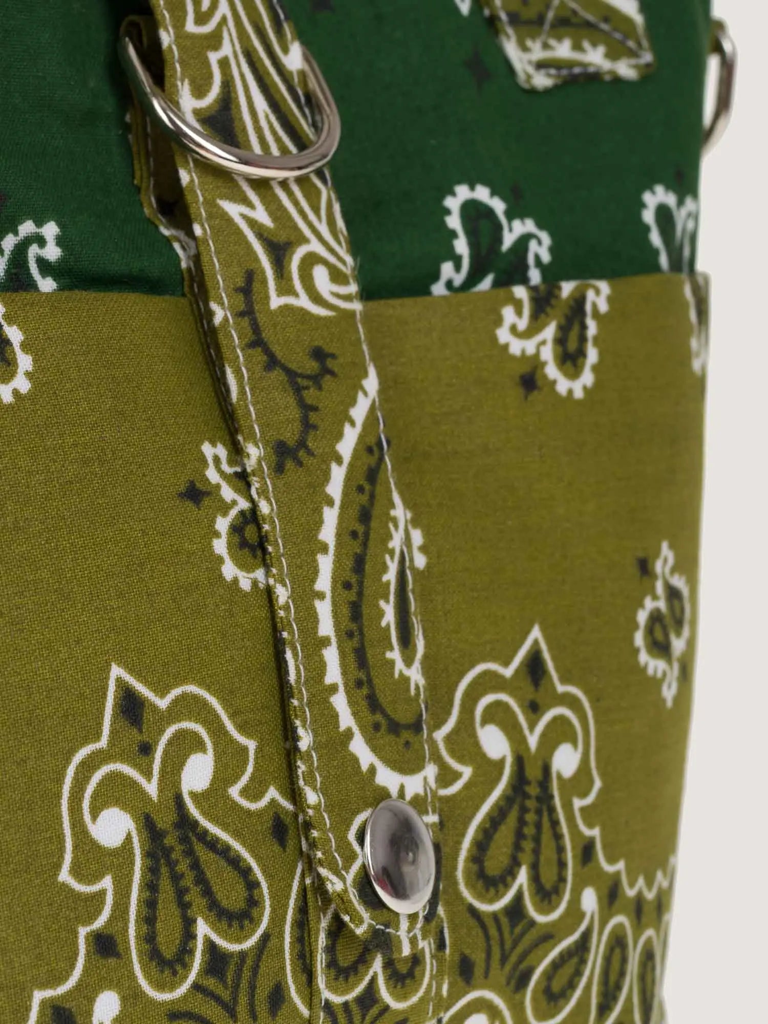 Sac Jolie Pocket -  Bronze / Vert Week-end