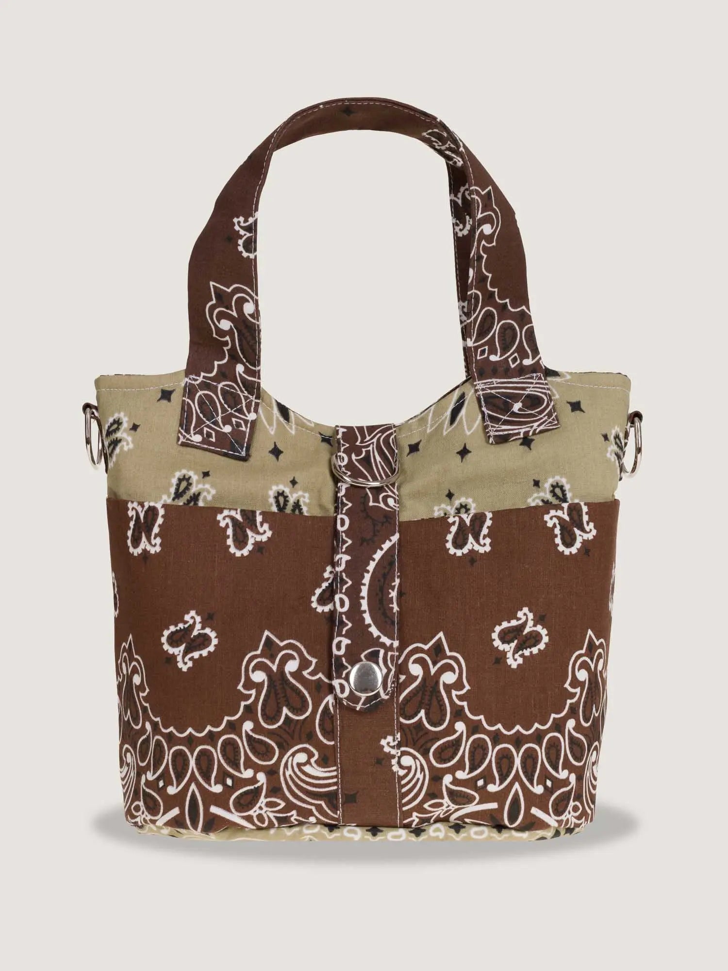 Jolie Pocket Bag - Brown / Beige