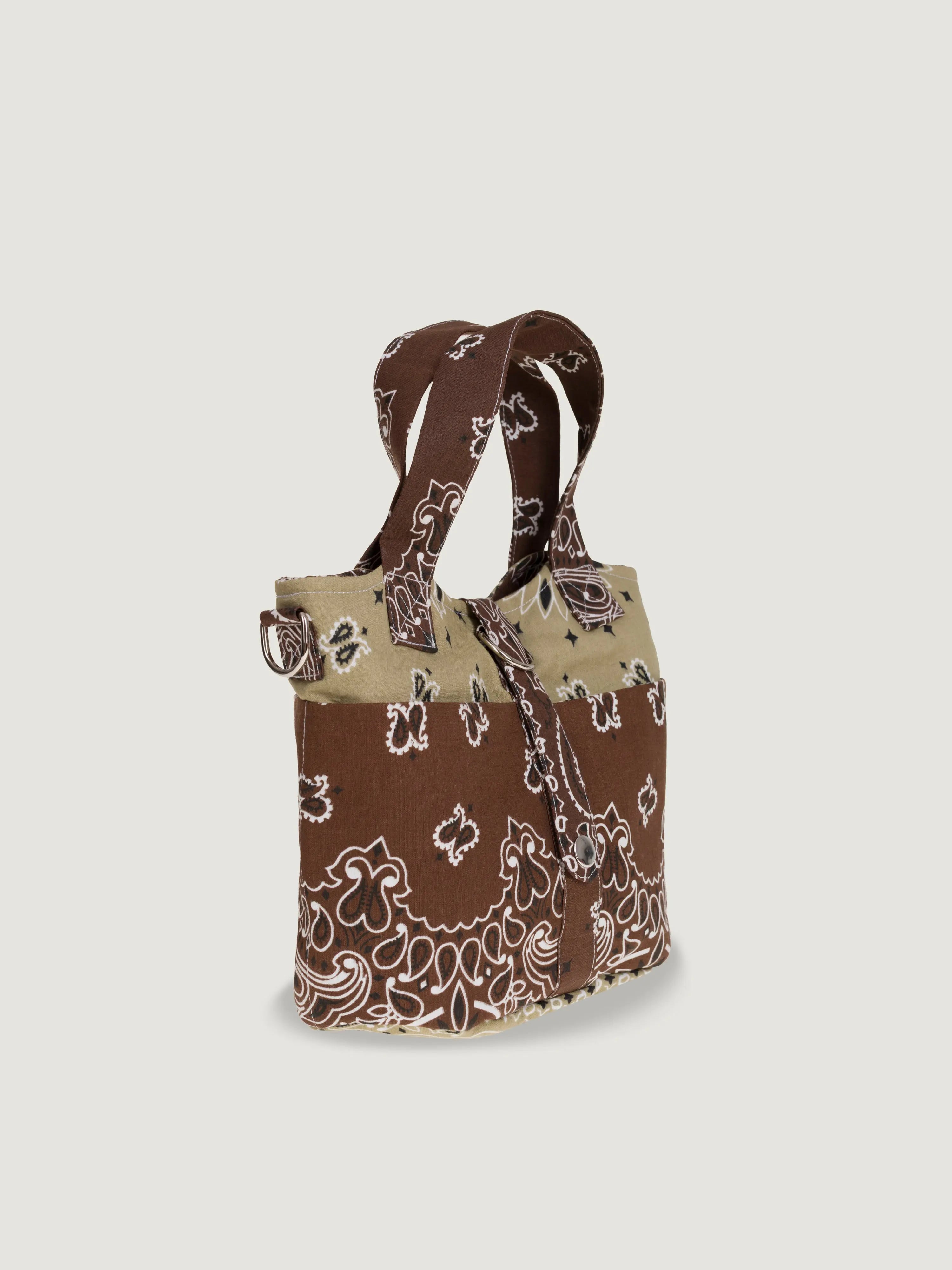 Sac Jolie Pocket -  Marron / Beige