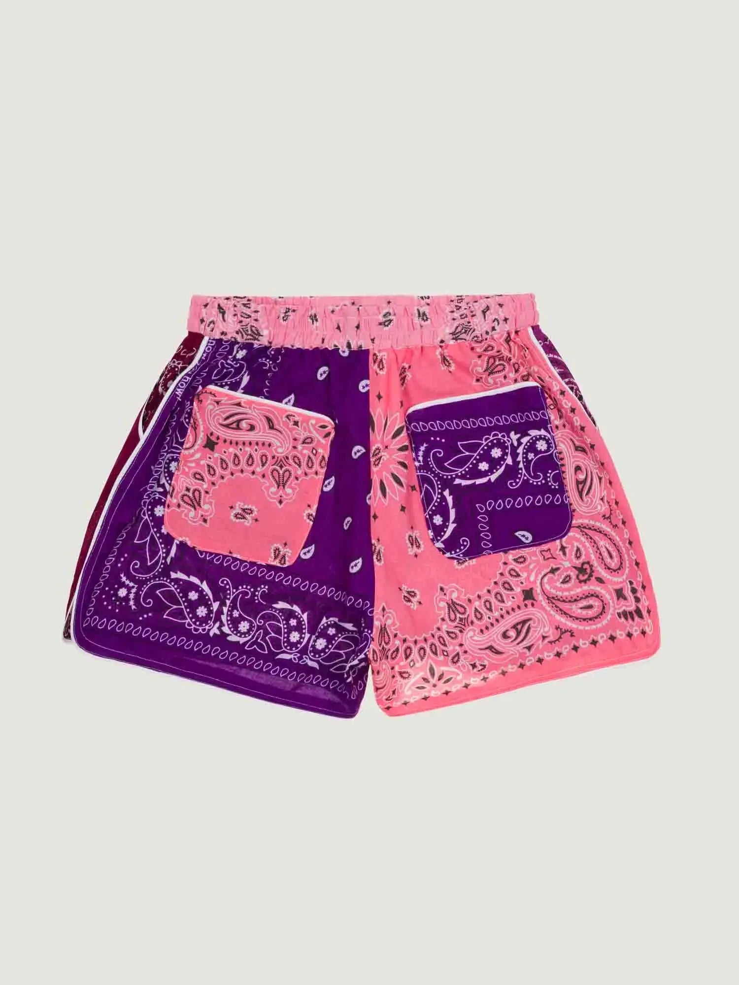 Short Bandana 9 - Violet / Strawberry - Taille S