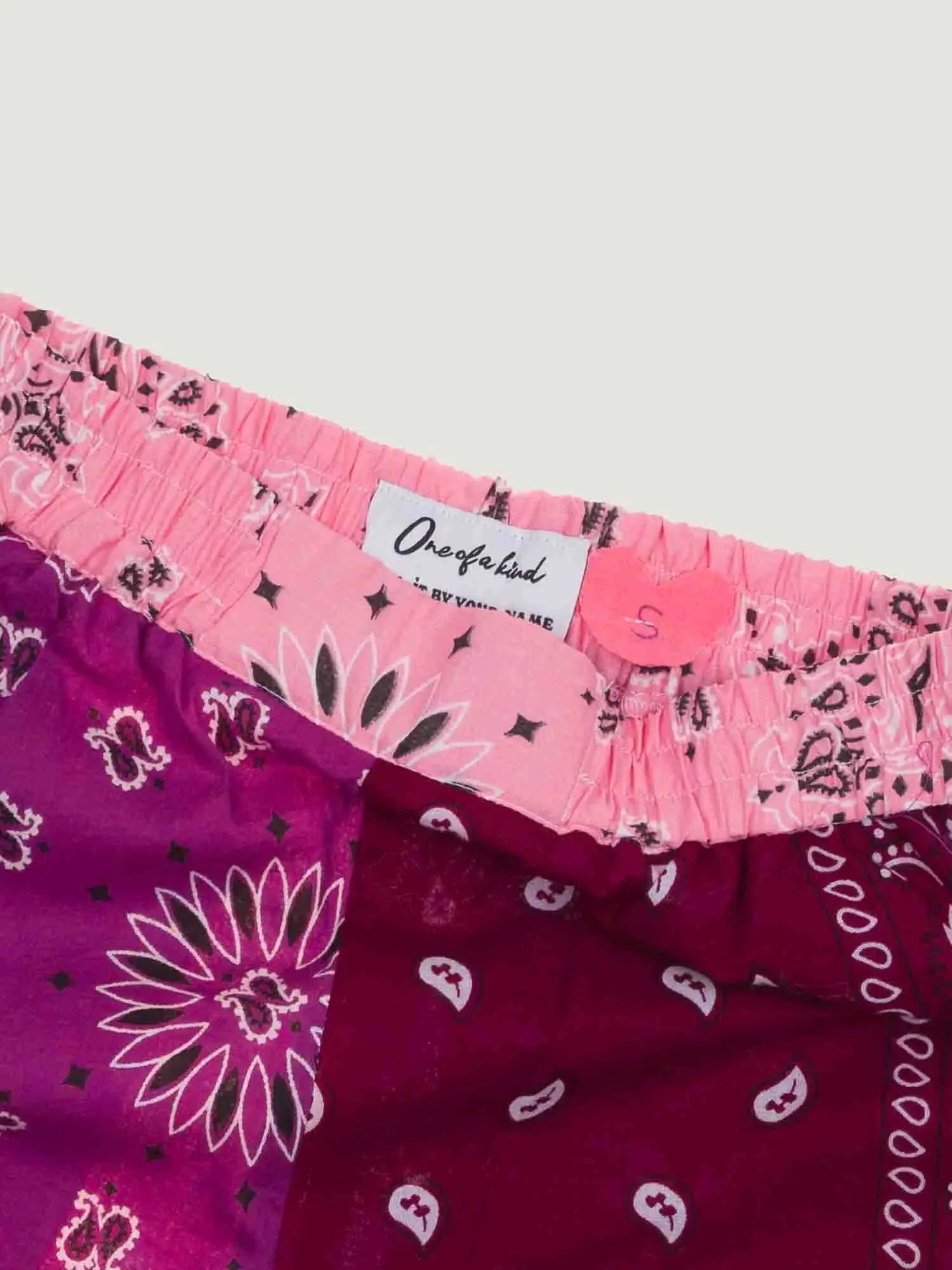 Short Bandana 9 - Violet / Strawberry - Taille S