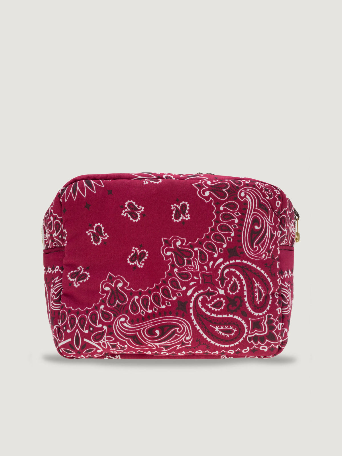 Mini rectangular toiletry bag - MULTI-EMOJIS EYE - Burgundy / Brown