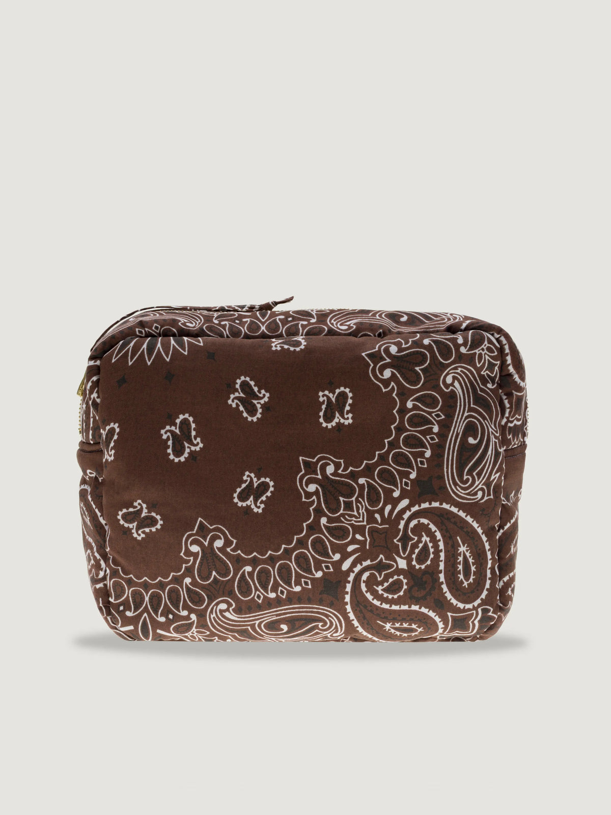 Mini trousse de toilette rectangle - TREFLE - All Marron