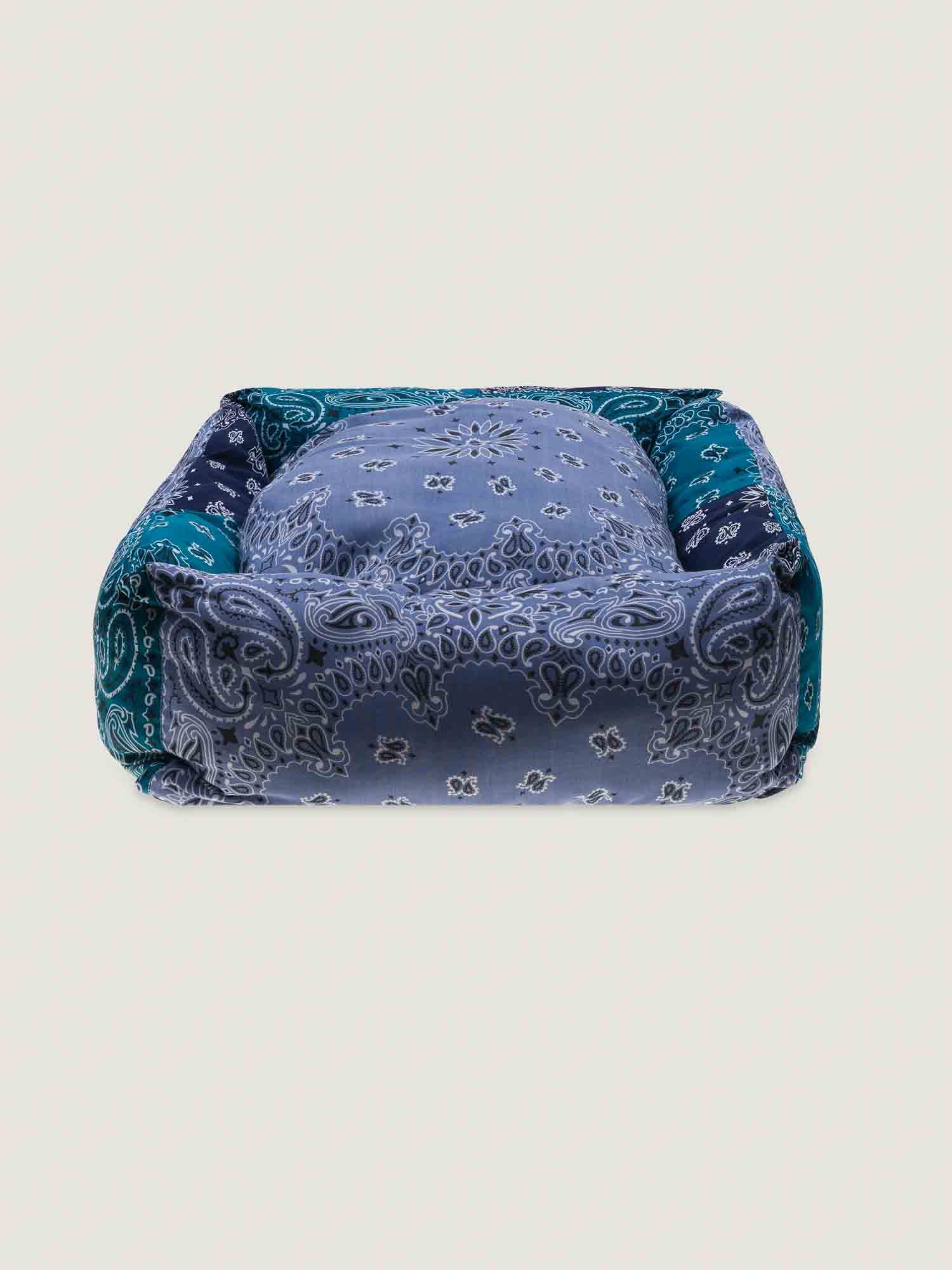 Dog basket - Navy / Colorblock