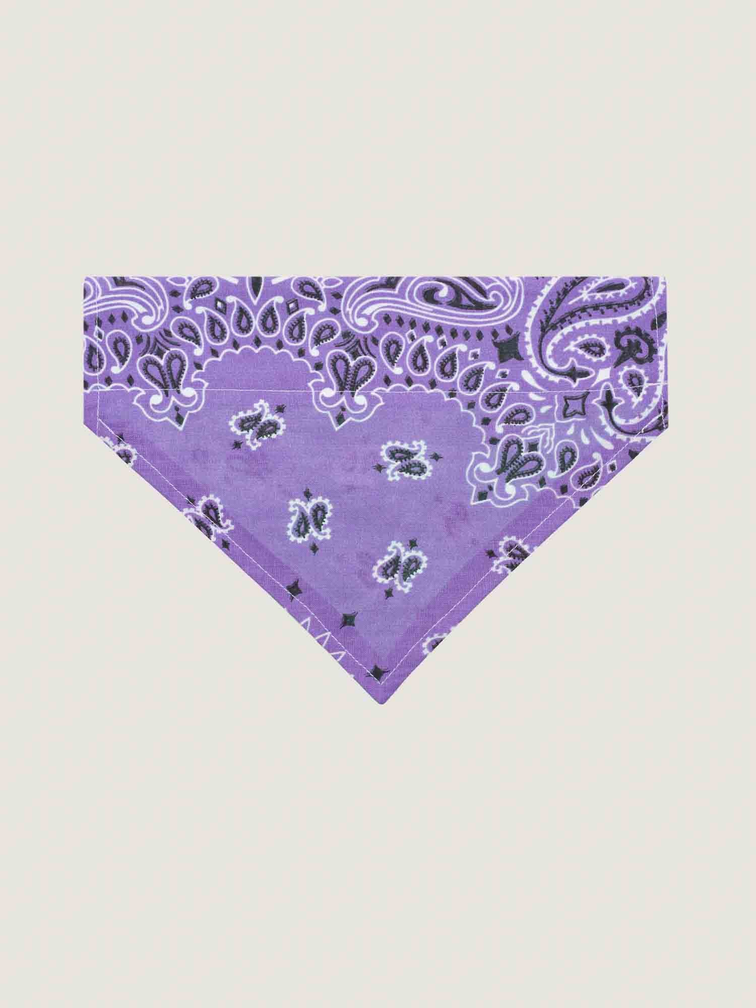 Dog bandana collar - Lilac / Mint