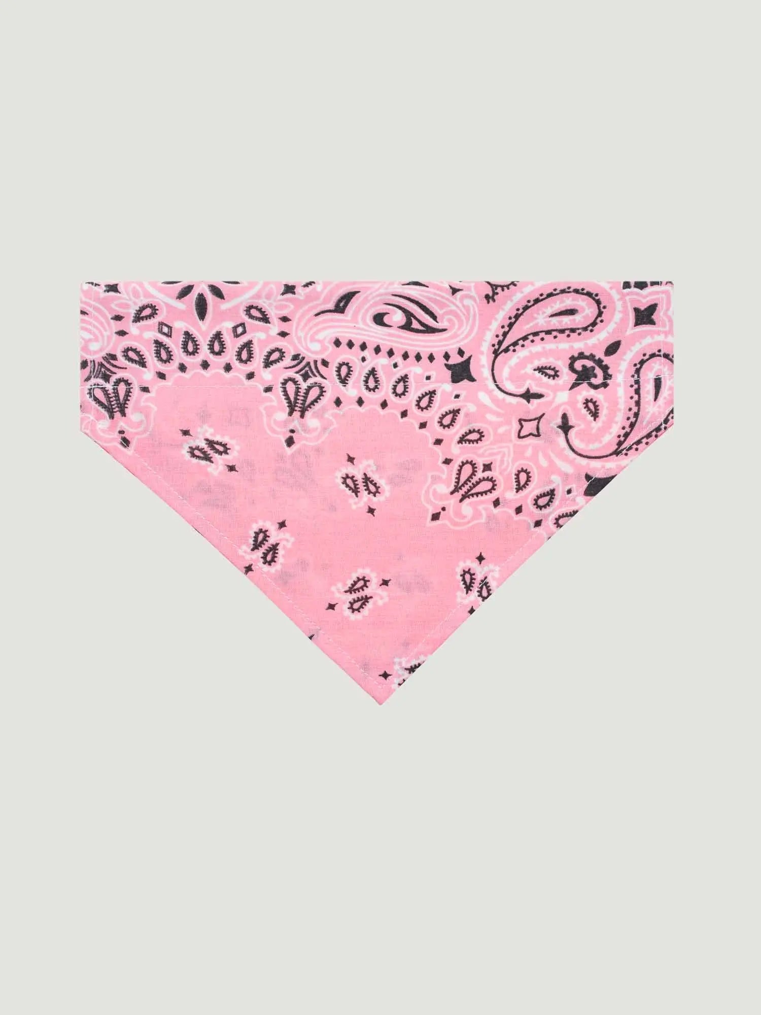 Dog collar bandana - Pale Pink / Strawberry Pink