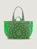 Medium Cabas Tote - LUCK - Weekend Green / Grass Green