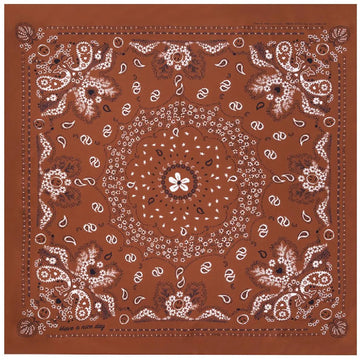 Bandana Carré Femme 66x66 Cm - Motif Floral Bohème - Tissu Polyester Doux - Léger Et Respirant - Pour été, Plage, Festival - Cadeau