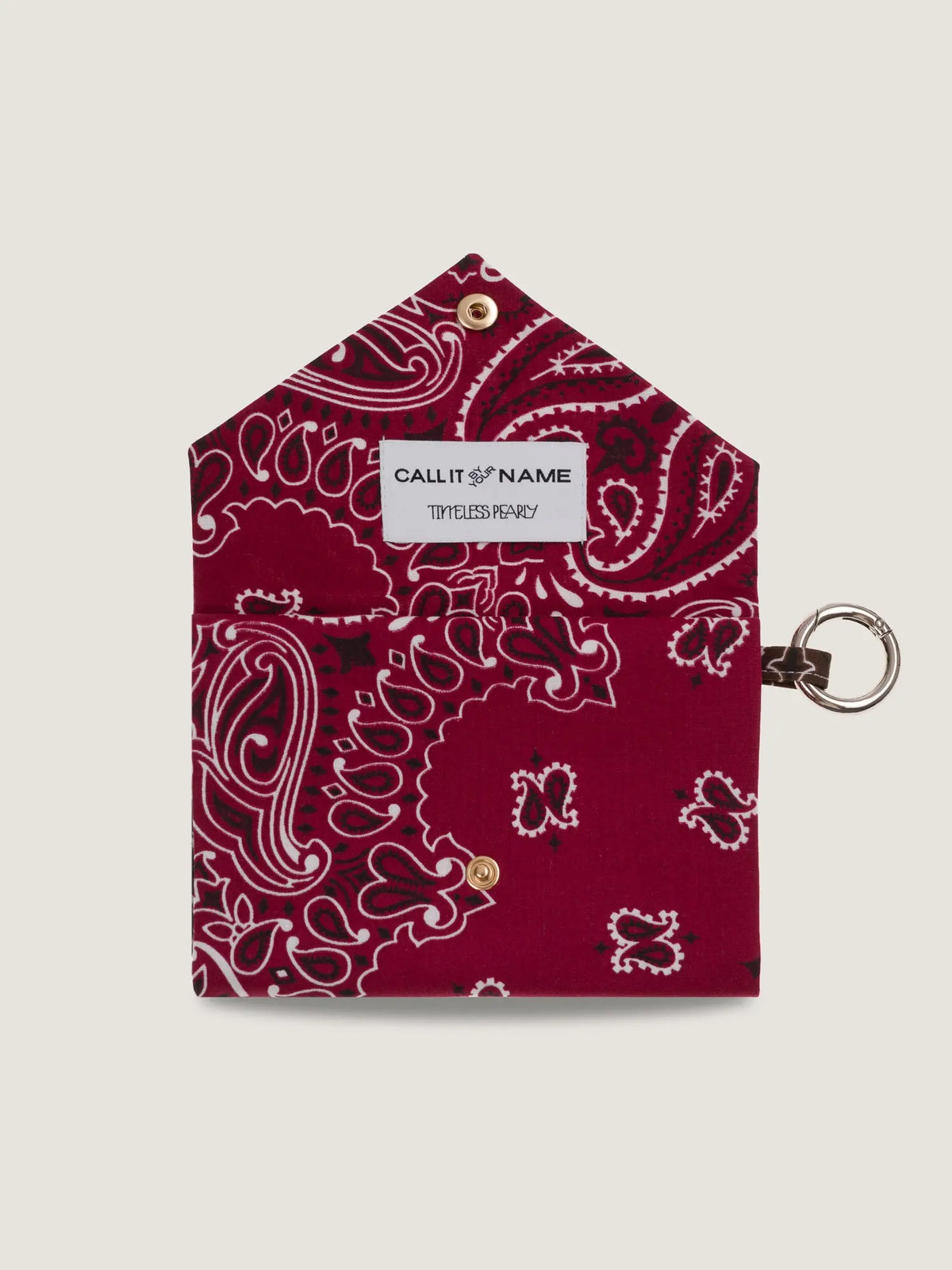 PASSPORT HOLDER - BURGUNDY / BROWN
