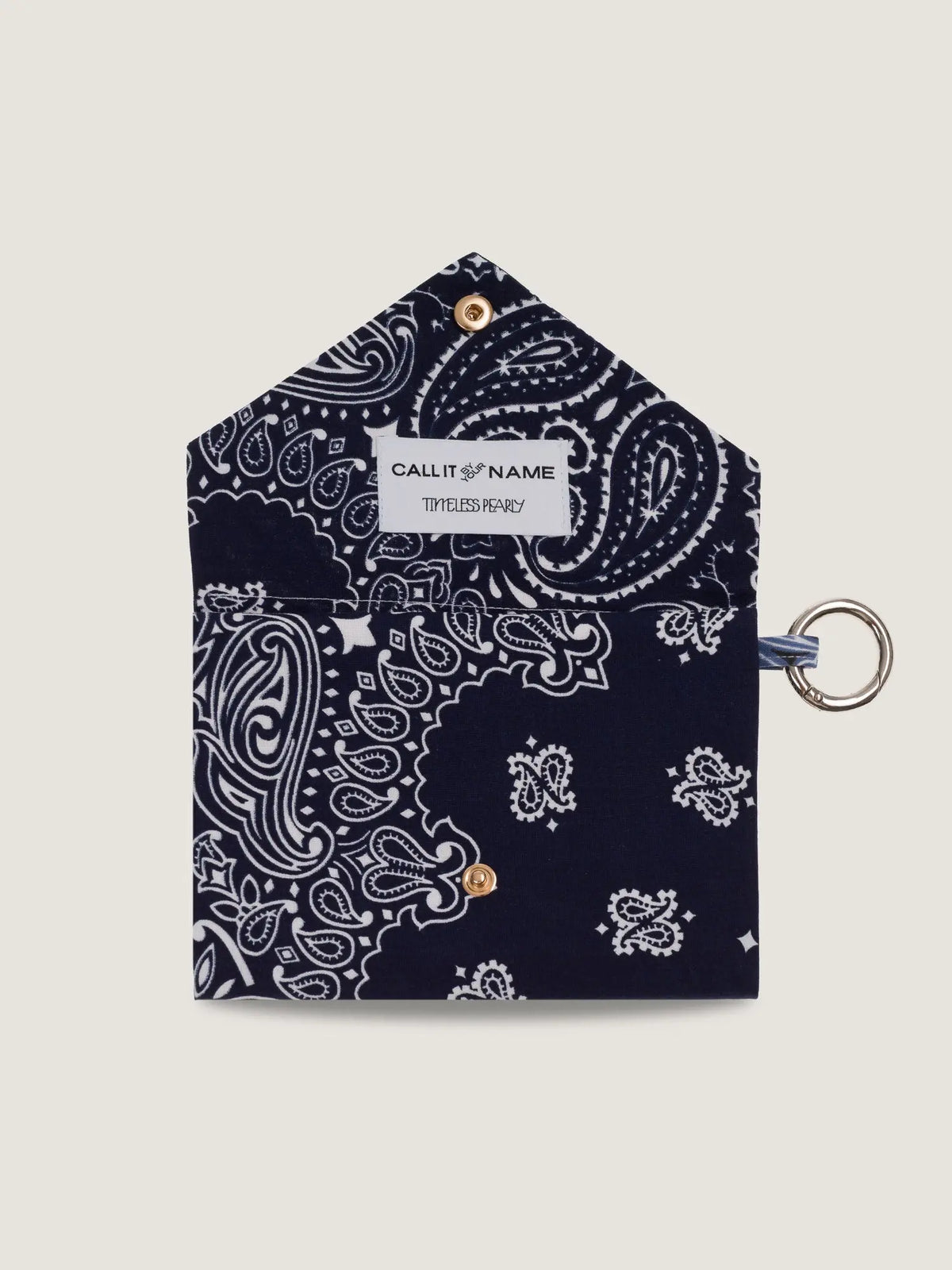 PASSPORT HOLDER - NAVY / CHAMBRAY