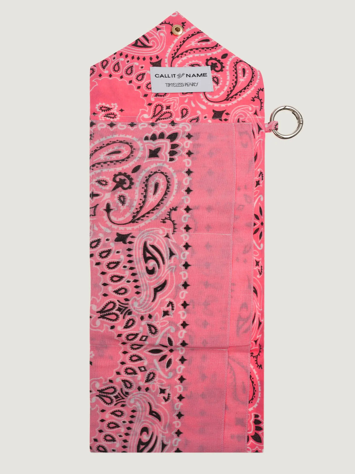 PASSPORT HOLDER - STRAWBERRY PINK / PALE PINK