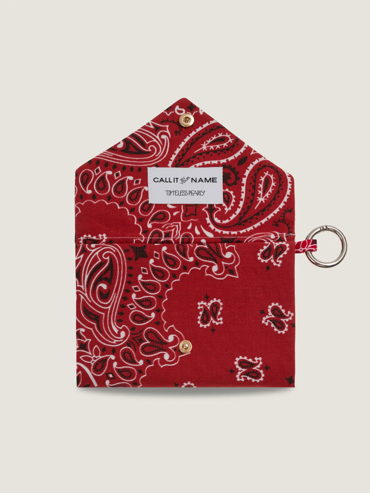 PASSPORT HOLDER - VINTAGE RED / REAL RED