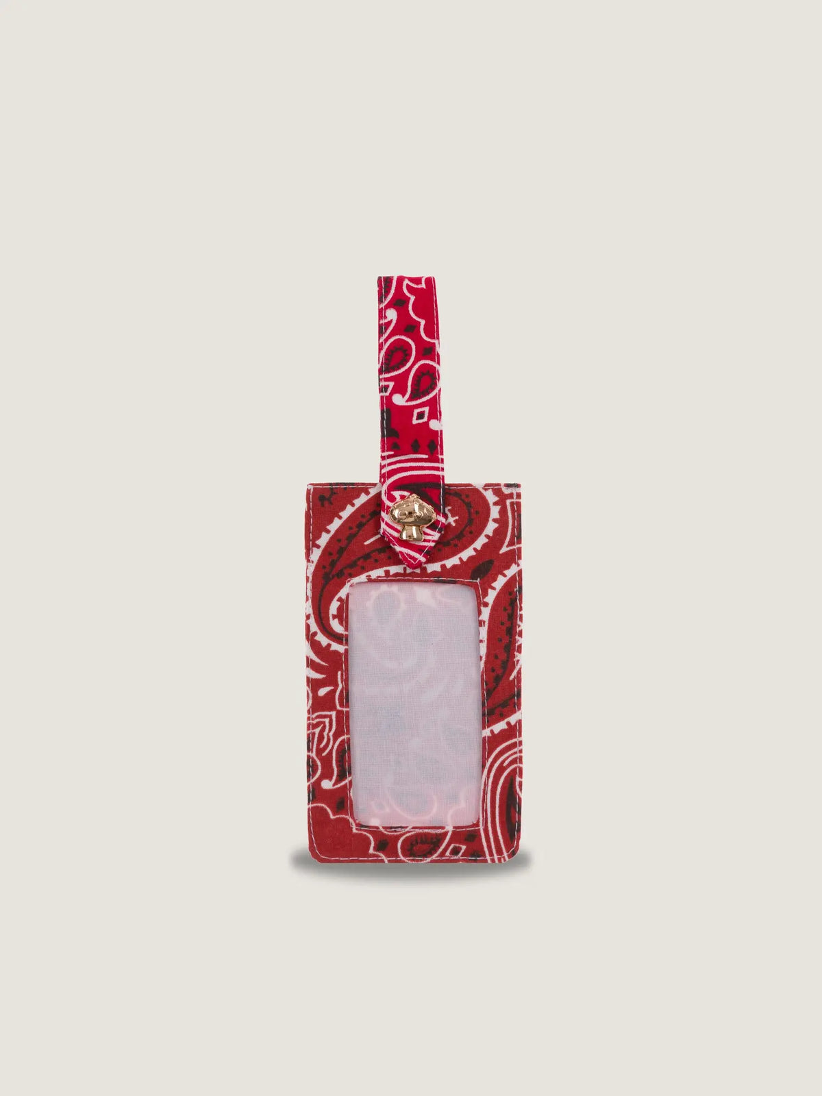 Étiquette à Bagage - Vintage Red / Real Red