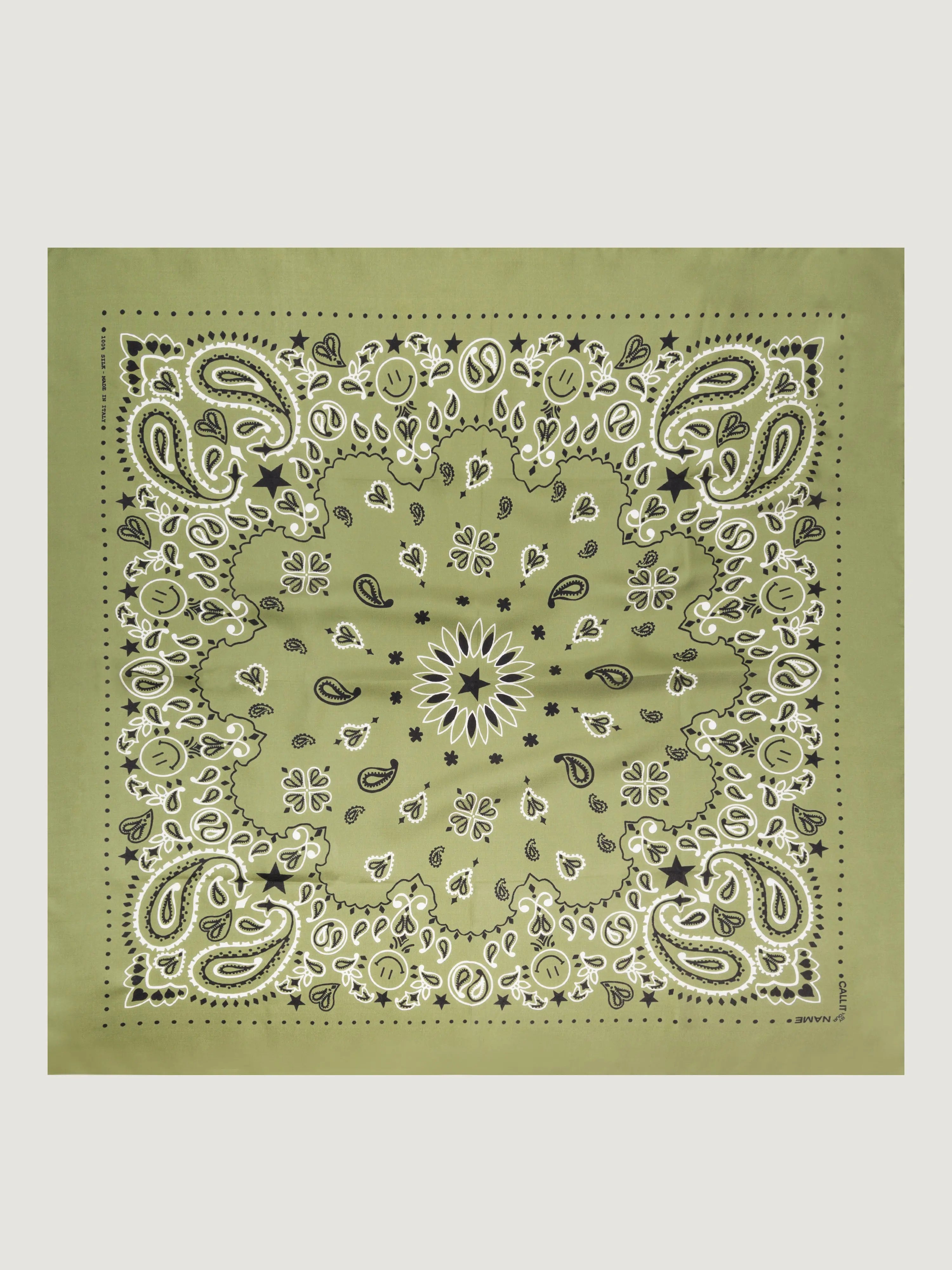 Silk bandanas: unique 100% silk bandanas