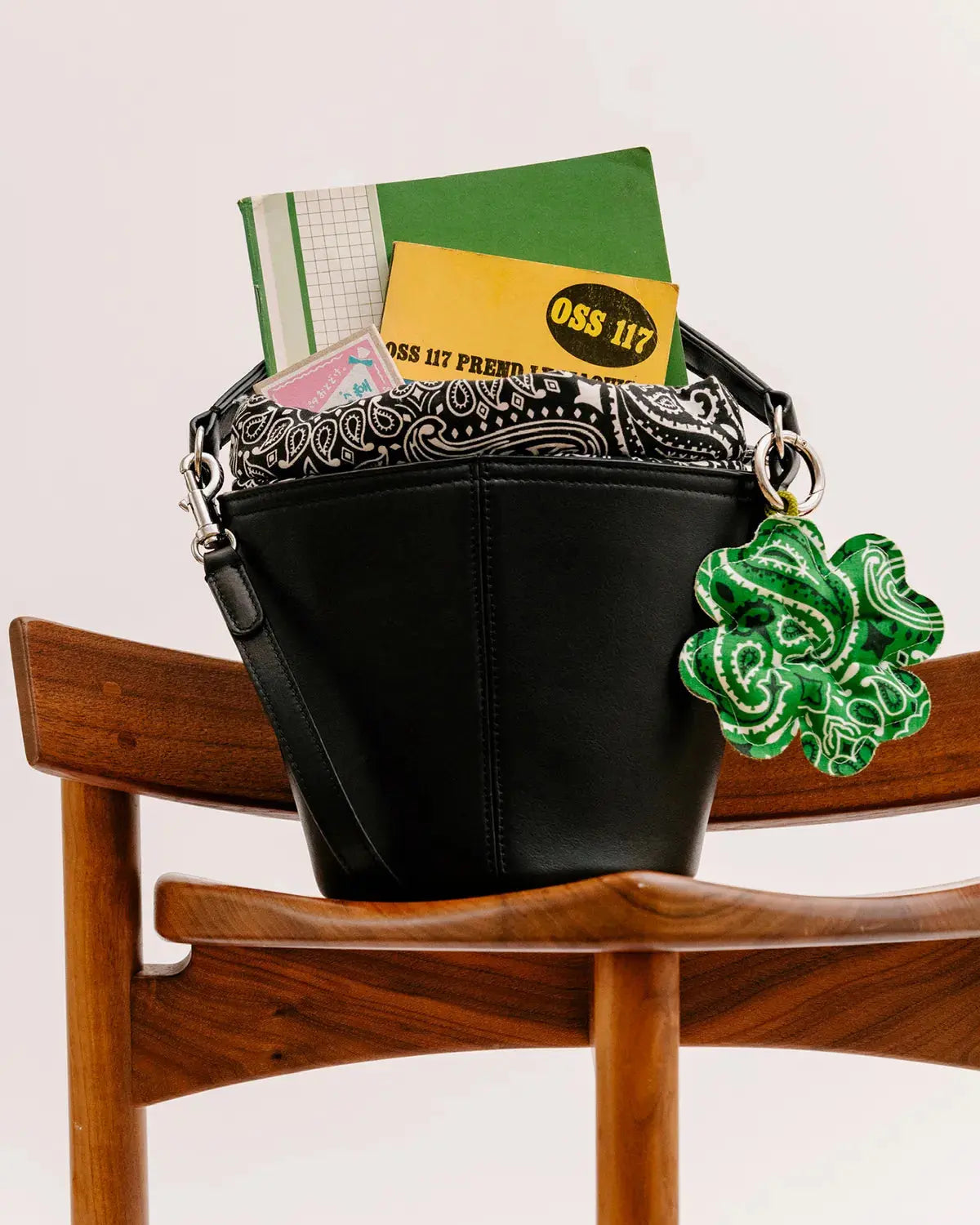 Sac mini Peekaboo cuir - All Black