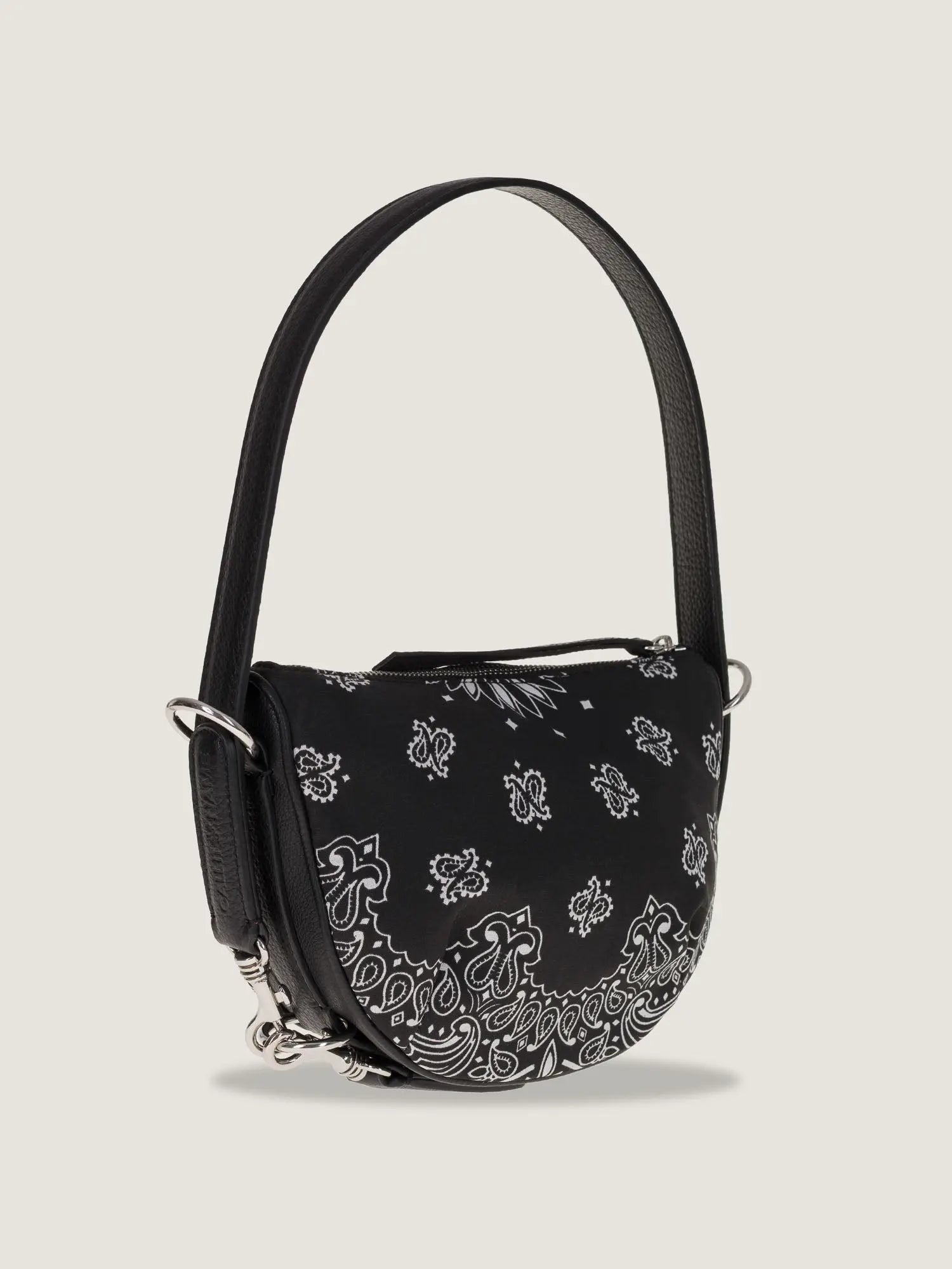 Sac Mini Moon cuir -  All Black