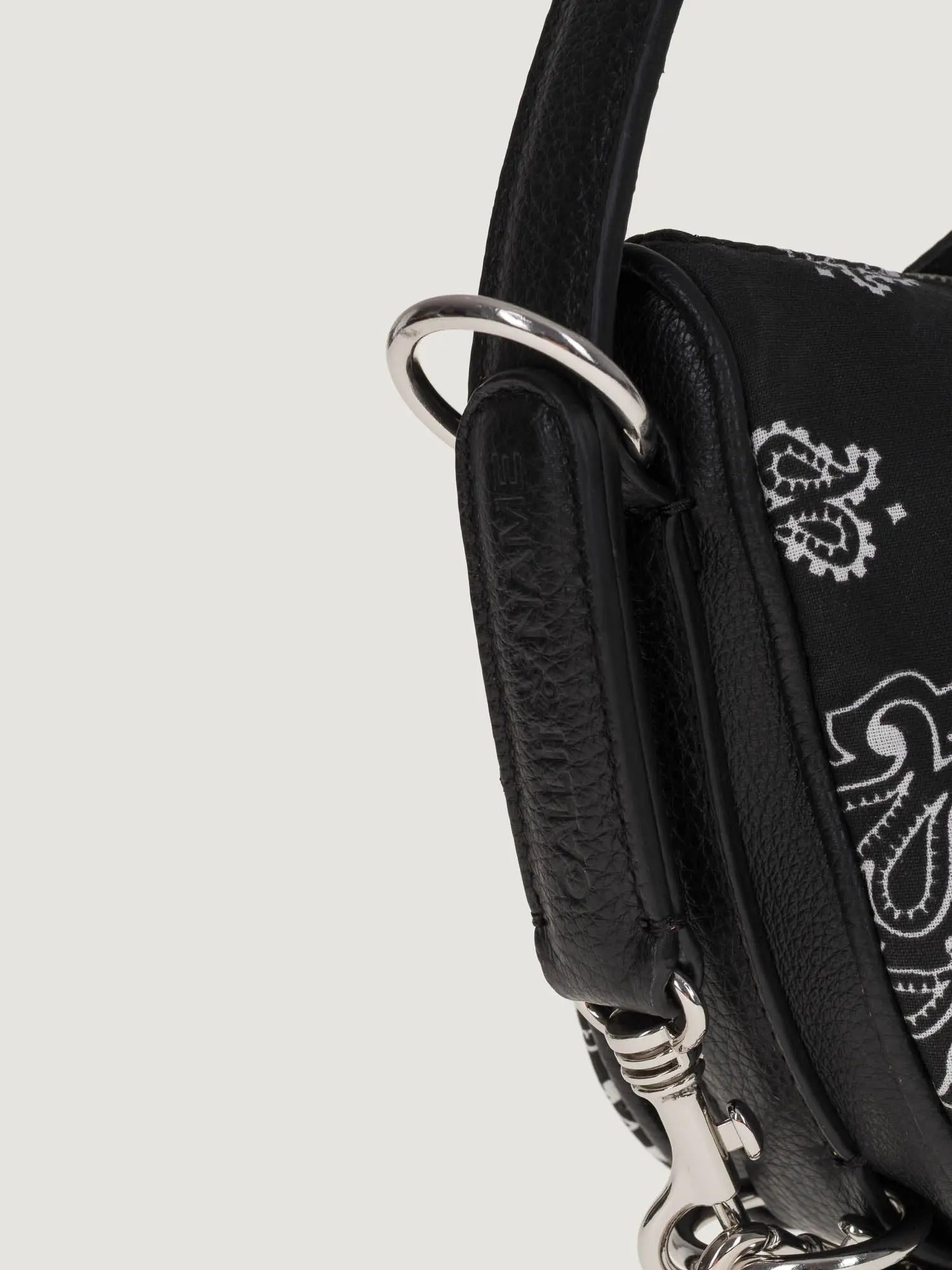 Sac Mini Moon cuir -  All Black