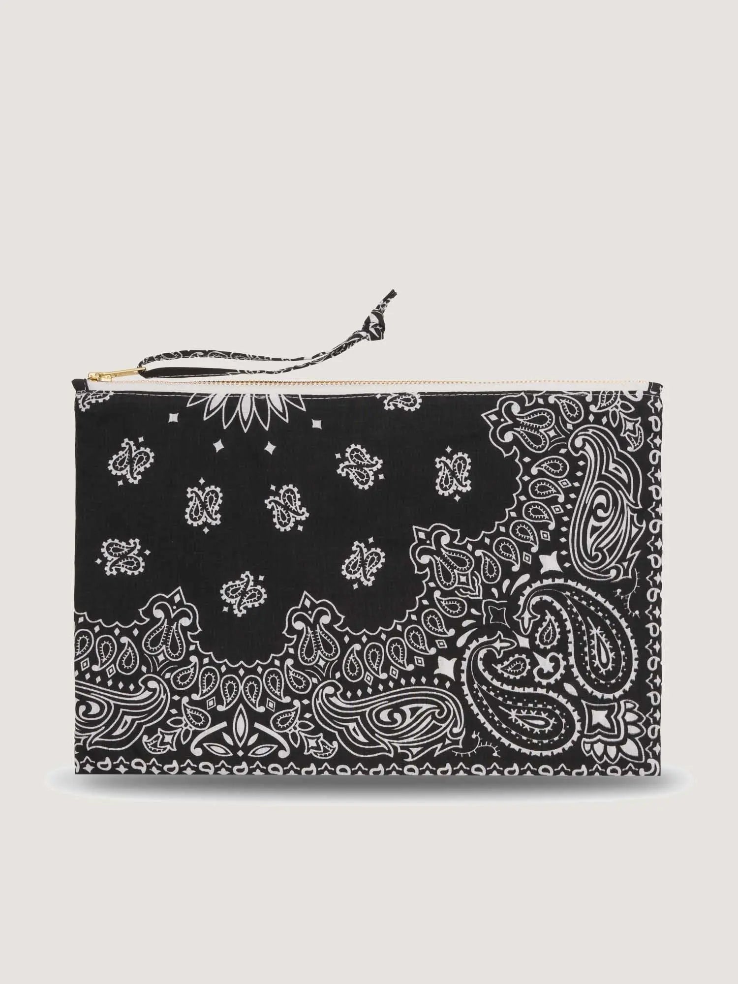 Pochette Zippée - COEUR - All Black