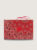 Pochette Zippée - COEUR - Vintage Red / Real Red