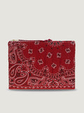 Pochette Zippée Matelassée - COEUR - Vintage Red / Real Red