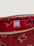 Pochette Zippée Matelassée - COEUR - Vintage Red / Real Red
